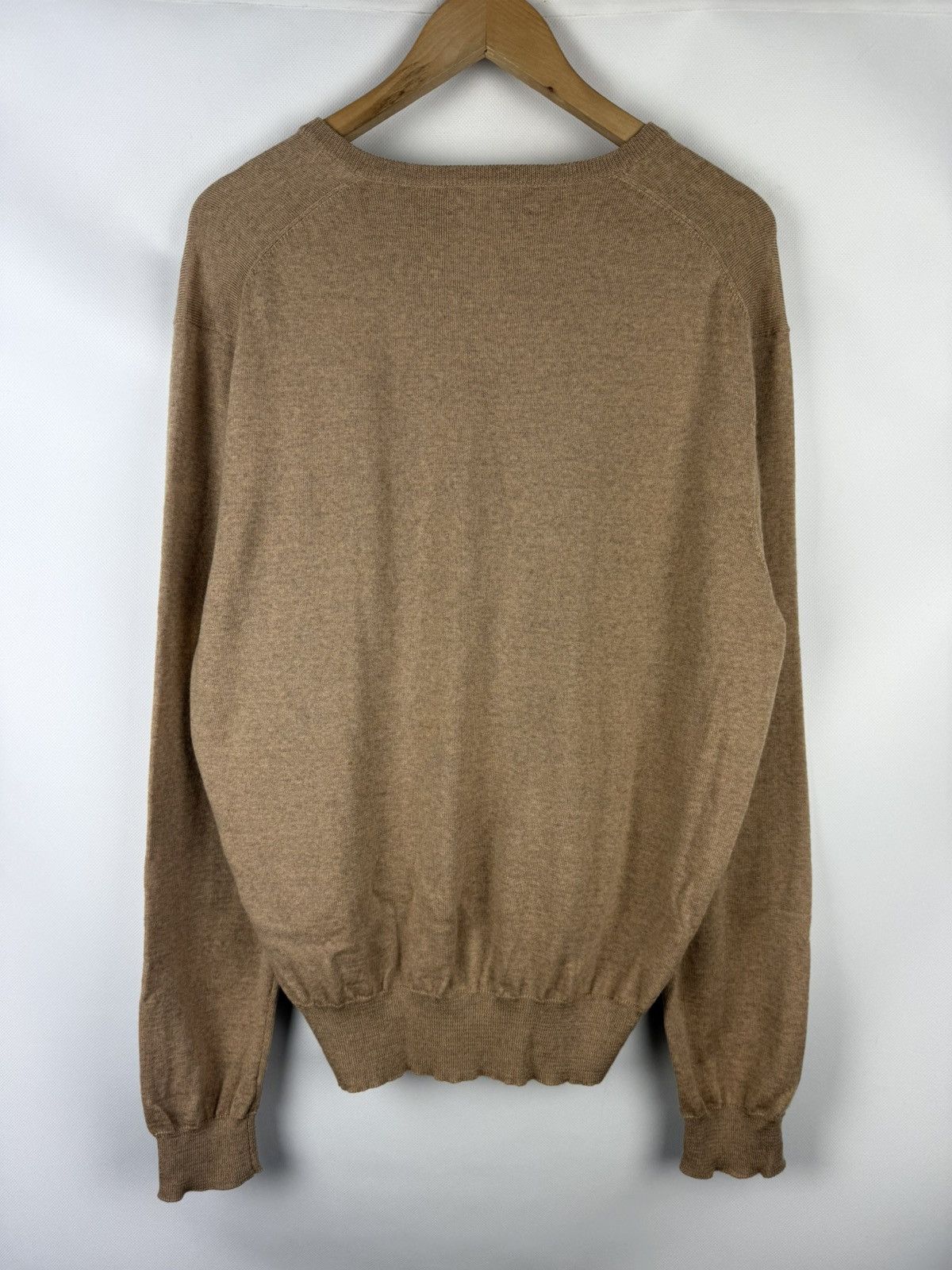 Polo Ralph Lauren Polo By Ralph Lauren Vintage Wool V-neck Sweater Pullover Size US XL / EU 56 / 4 - 14 Thumbnail