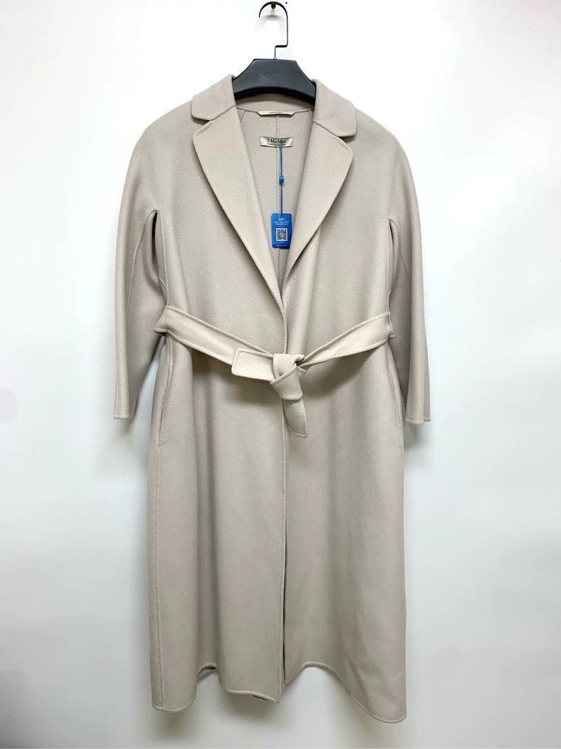 Max Mara Max Mara Beige coat Size S / US 4 / IT 40 - 1 Thumbnail