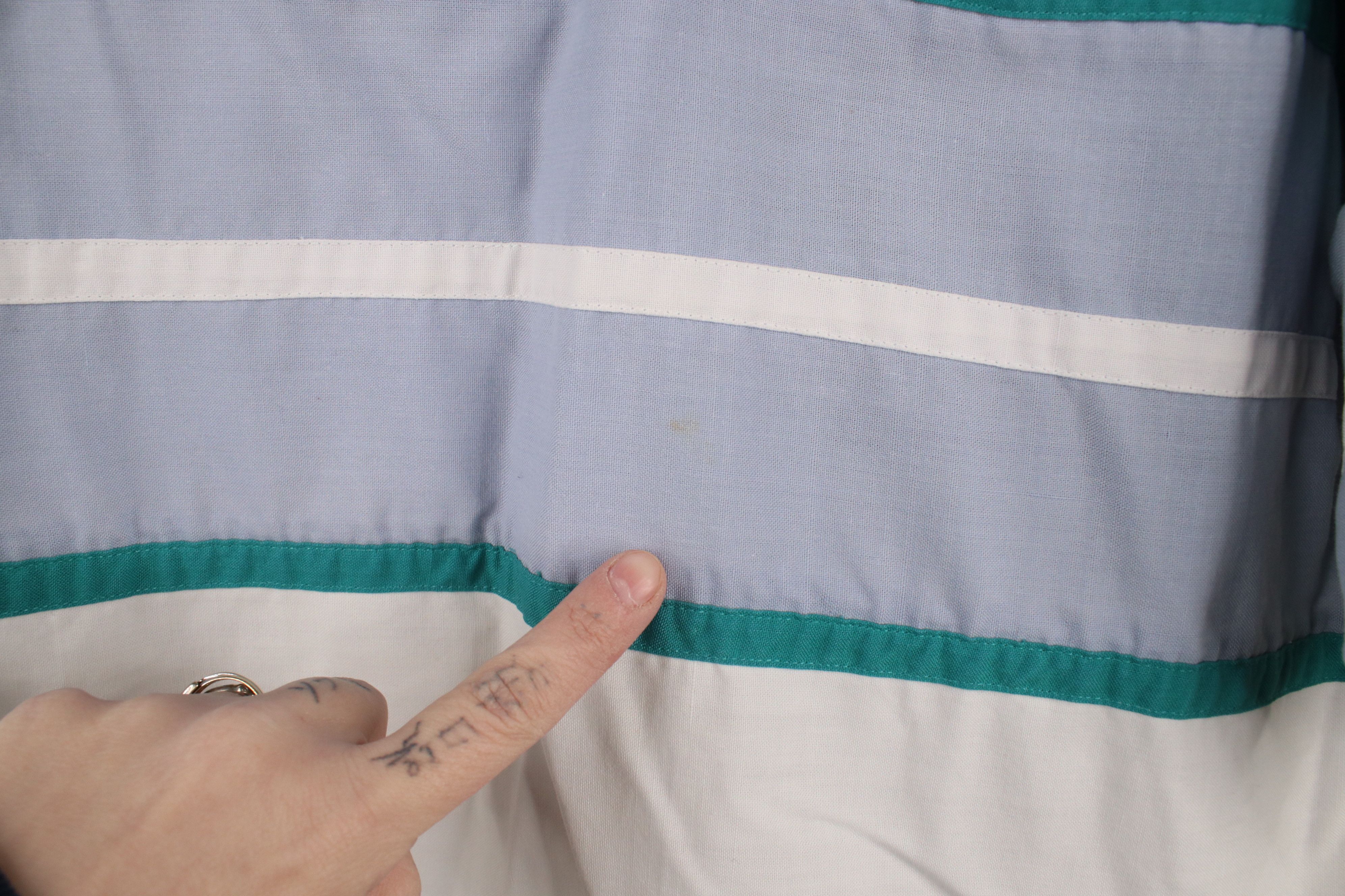 Vintage Vintage 90s Streetwear Block Collared Pullover Polo Shirt Size US L / EU 52-54 / 3 - 6 Thumbnail
