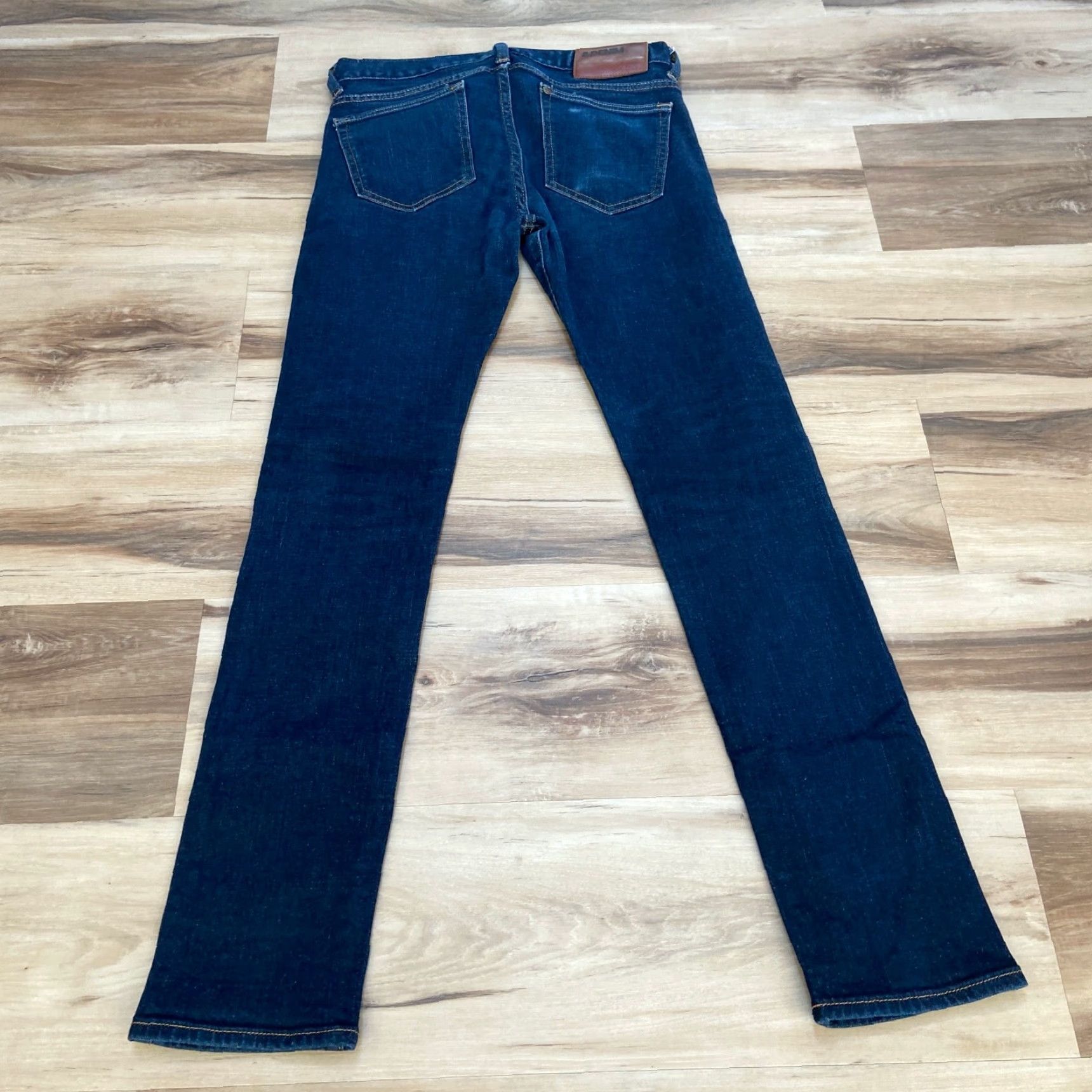 H&M H&M Jeans Mens 28 x 32 Slim Conscious & Denim Blue Dark Wash Button Fly Size US 28 / EU 44 - 8 Thumbnail
