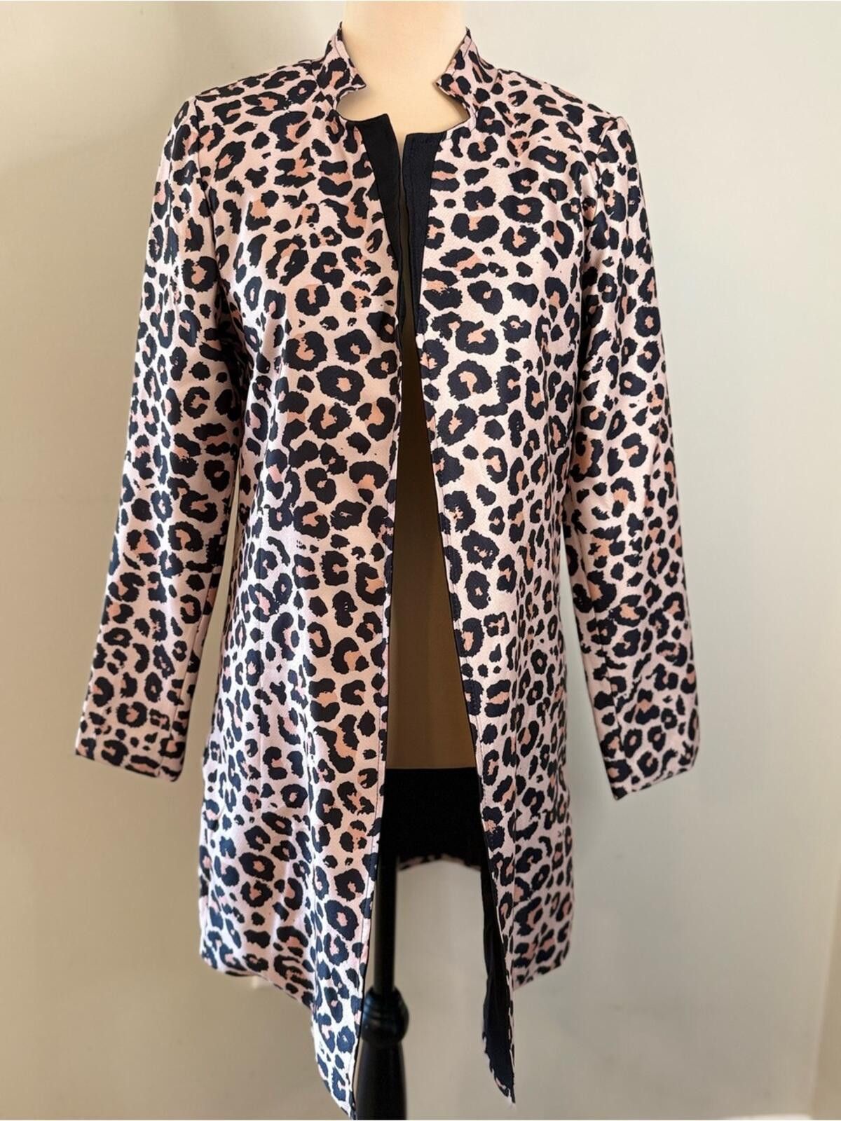 Other Leopard print chic open front lightweight jacket SZ SM Size S / US 4 / IT 40 - 7 Thumbnail