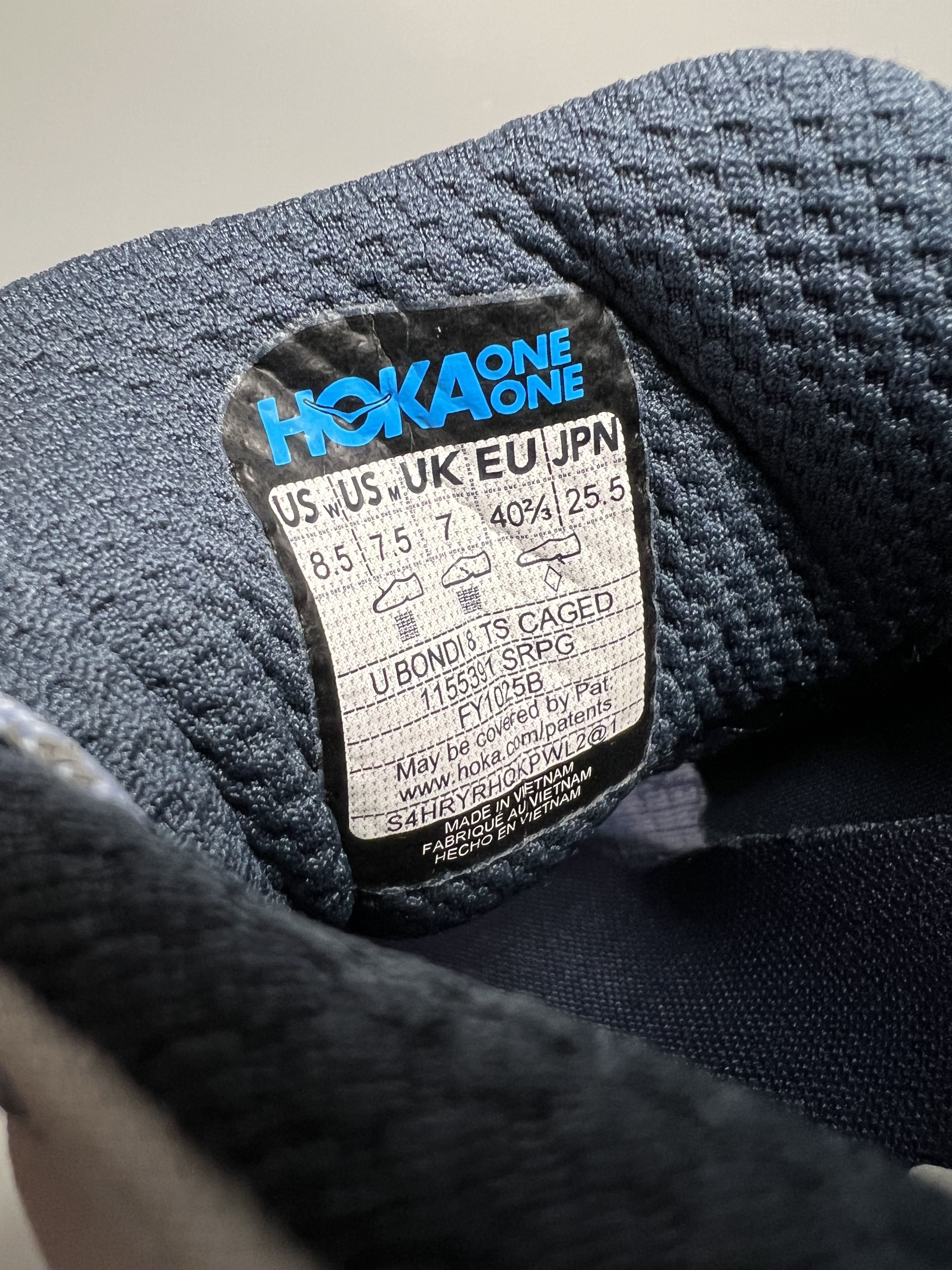 Hoka Hoka Bondi 8 TS Caged ‘Stealth Tech Pack’ Running Shoes Size US 7.5 / EU 40-41 - 10 Thumbnail