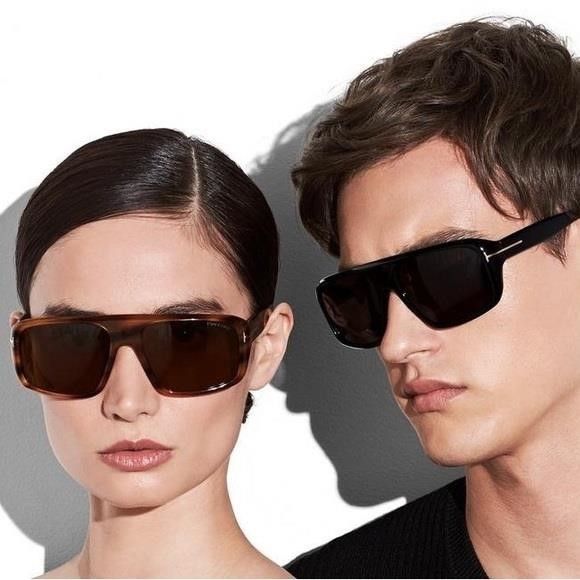 Tom Ford New - Tom Ford Duke Tf754 Soft Squared Acetate Shape Enriche Size ONE SIZE - 4 Thumbnail