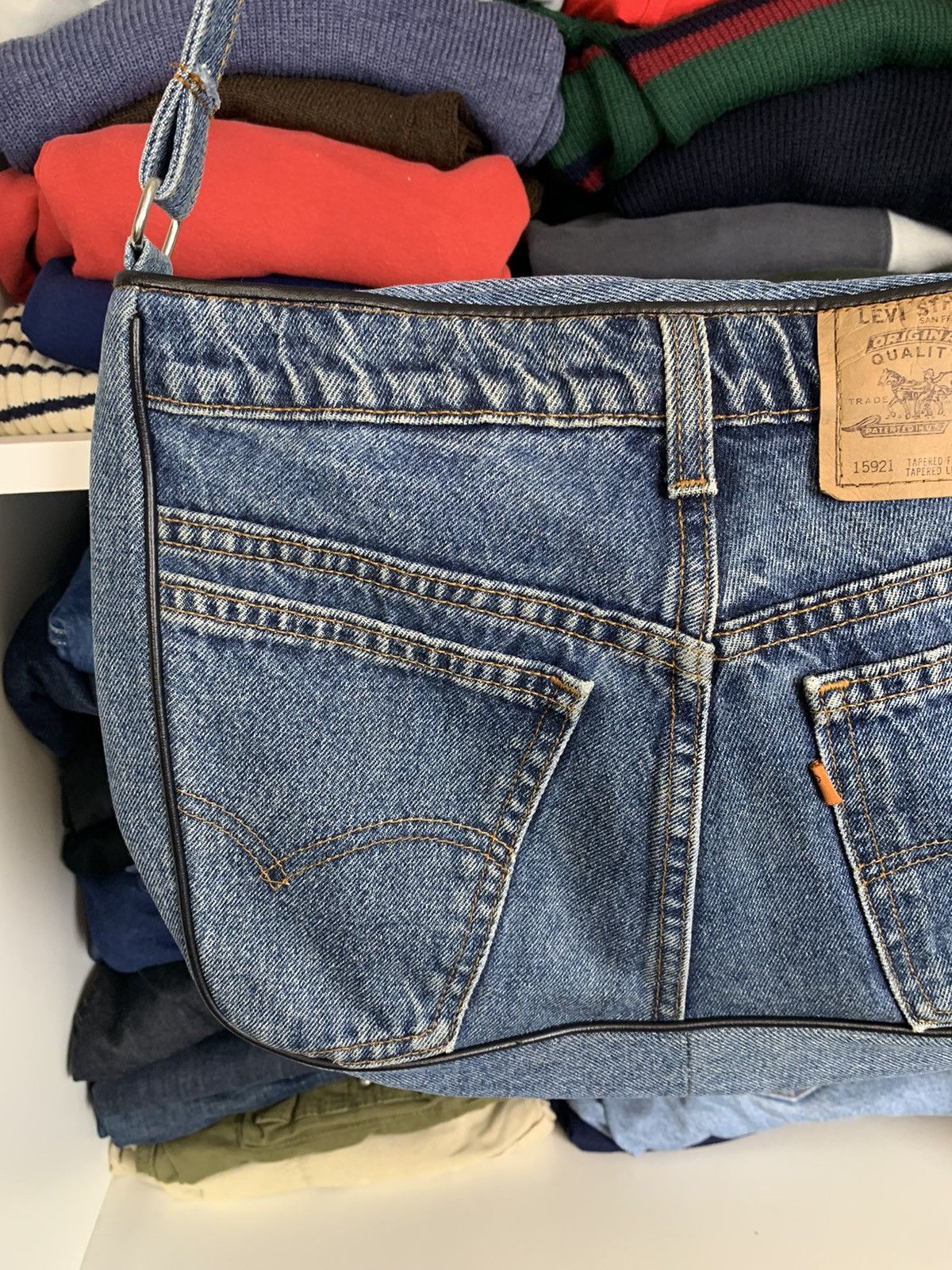 Levi's × Vintage Vintage Levis Denim Bag Size ONE SIZE - 14 Thumbnail