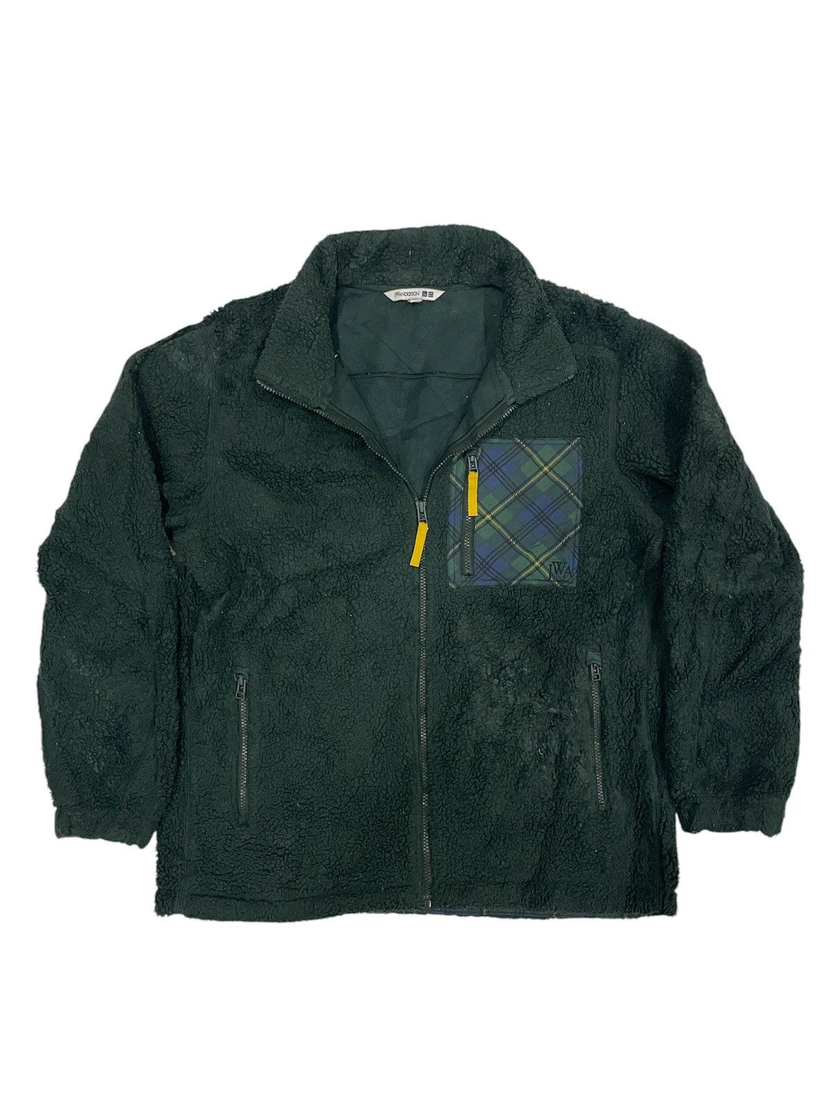 JW Anderson × Uniqlo J.W Anderson x Uniqlo Men’s large Pile-Lined Fleece Full-Zip Size US L / EU 52-54 / 3 - 3 Thumbnail