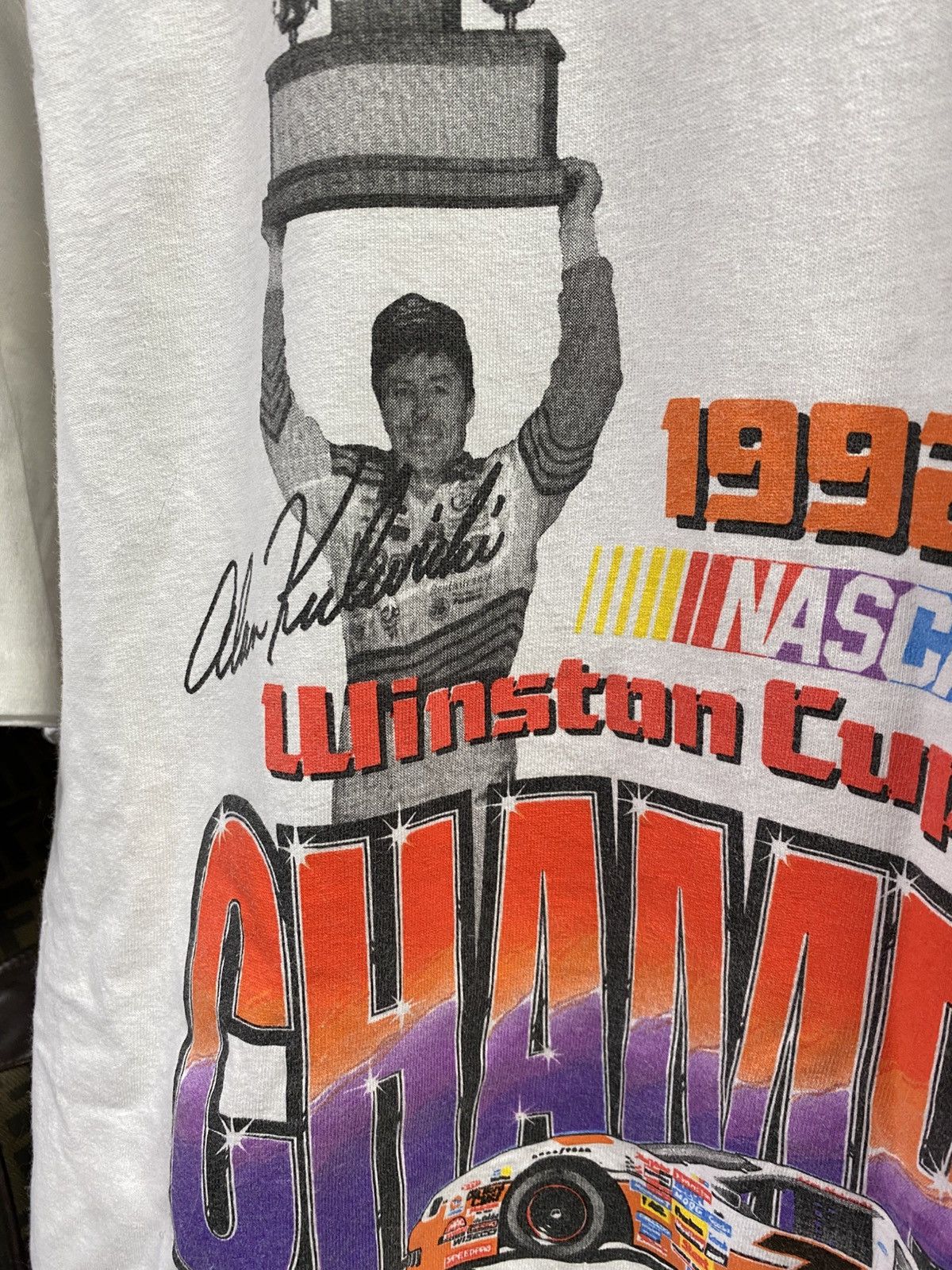 NASCAR Vintage 90’s Nascar Racer Tee Shirt XLarge Size US XL / EU 56 / 4 - 5 Thumbnail