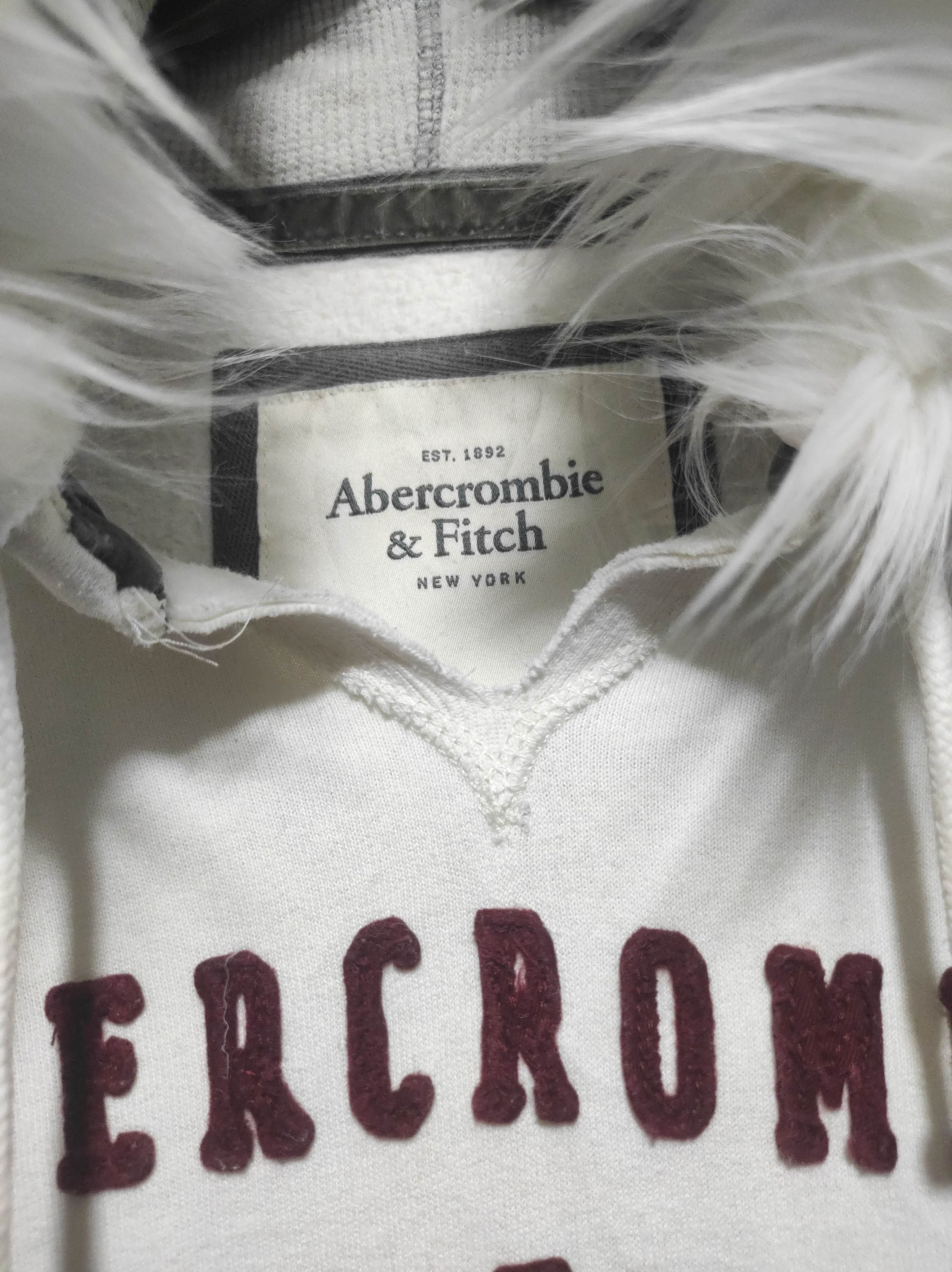 Abercrombie & Fitch Abercrombie White Fur Hoodie if6was9 LGB style Size M / US 6-8 / IT 42-44 - 8 Thumbnail