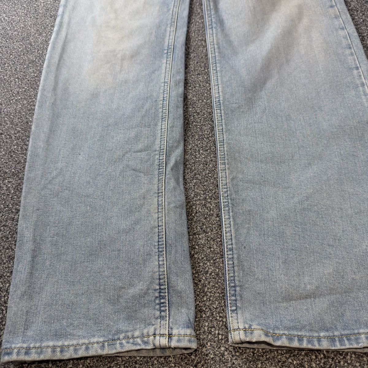 Lee × Number (N)ine Vintage Heavy Faded Washed Grunge Denim Lee Rider W32 Size US 32 / EU 48 - 7 Thumbnail