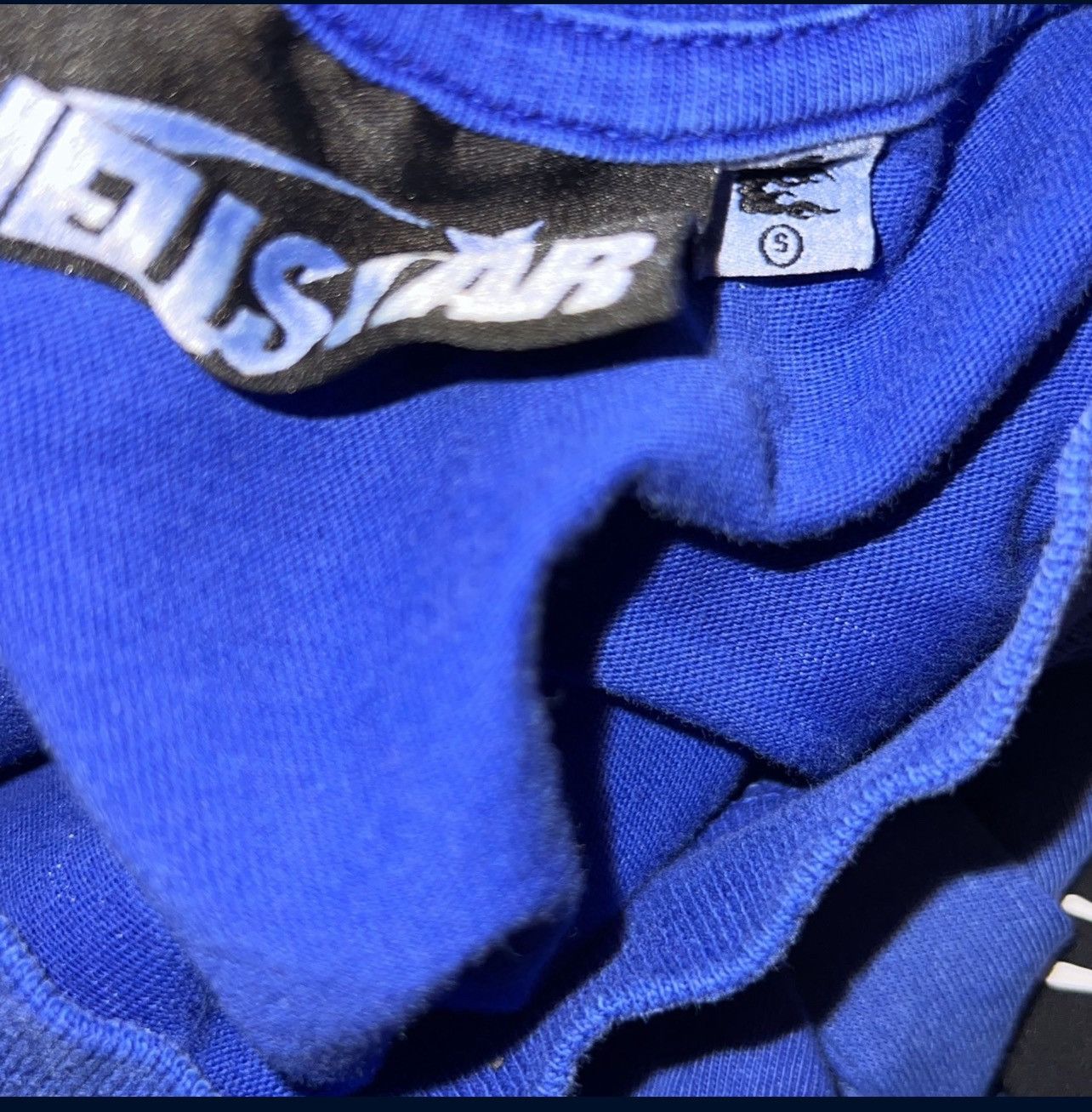 HELLSTAR Blue Hellstar “Warm Up” T-Shirt Size US S / EU 44-46 / 1 - 4 Thumbnail