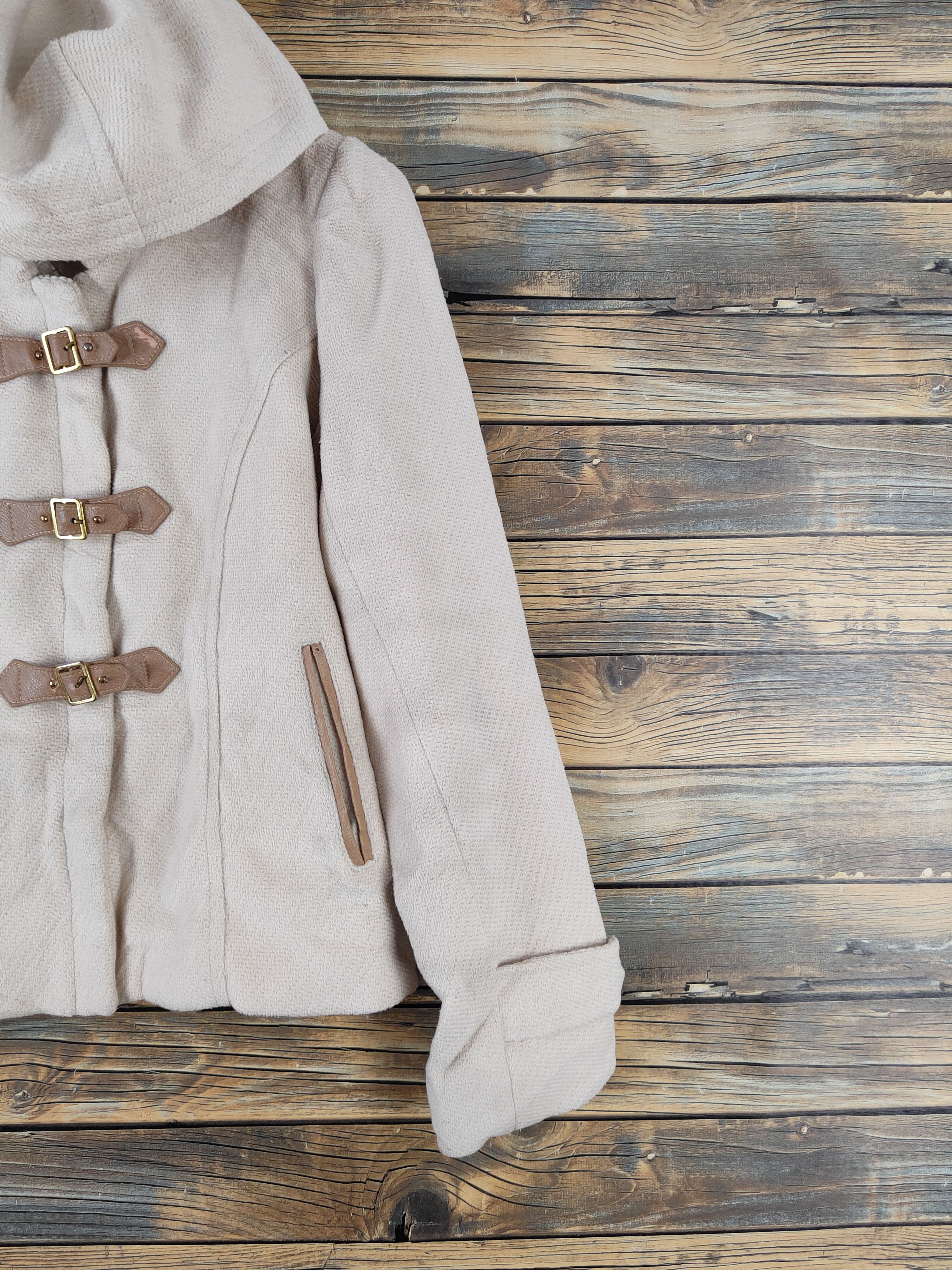 Homespun Knitwear × Japanese Brand × Vintage Astoria Odier Ivory Knitwear Hoodie Jackets Size L / US 10 / IT 46 - 5 Thumbnail