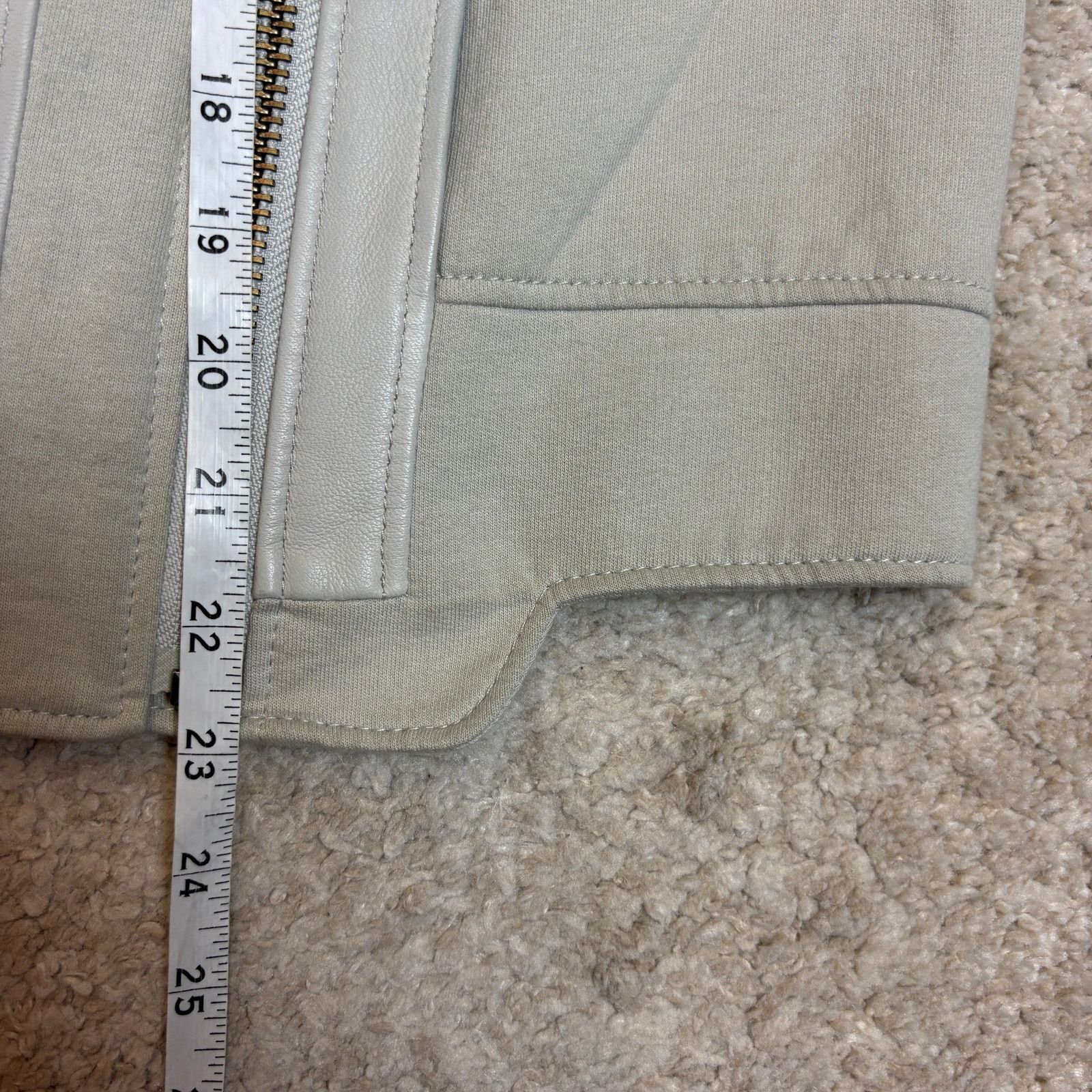 Helmut Lang Helmut Lang Nimbus Asymmetrical Lamb Leather Vest Small Moto Size S / US 4 / IT 40 - 6 Thumbnail