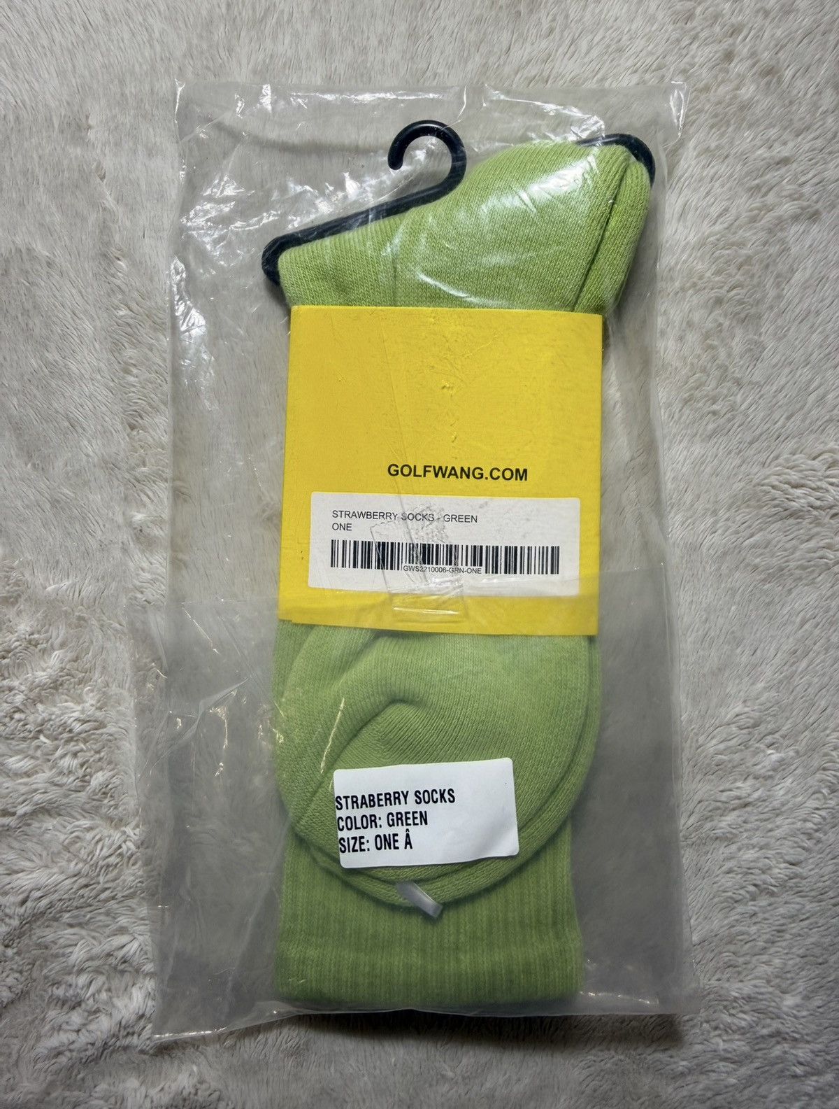 Golf Wang Golfwang Strawberry Socks Size ONE SIZE - 2 Thumbnail