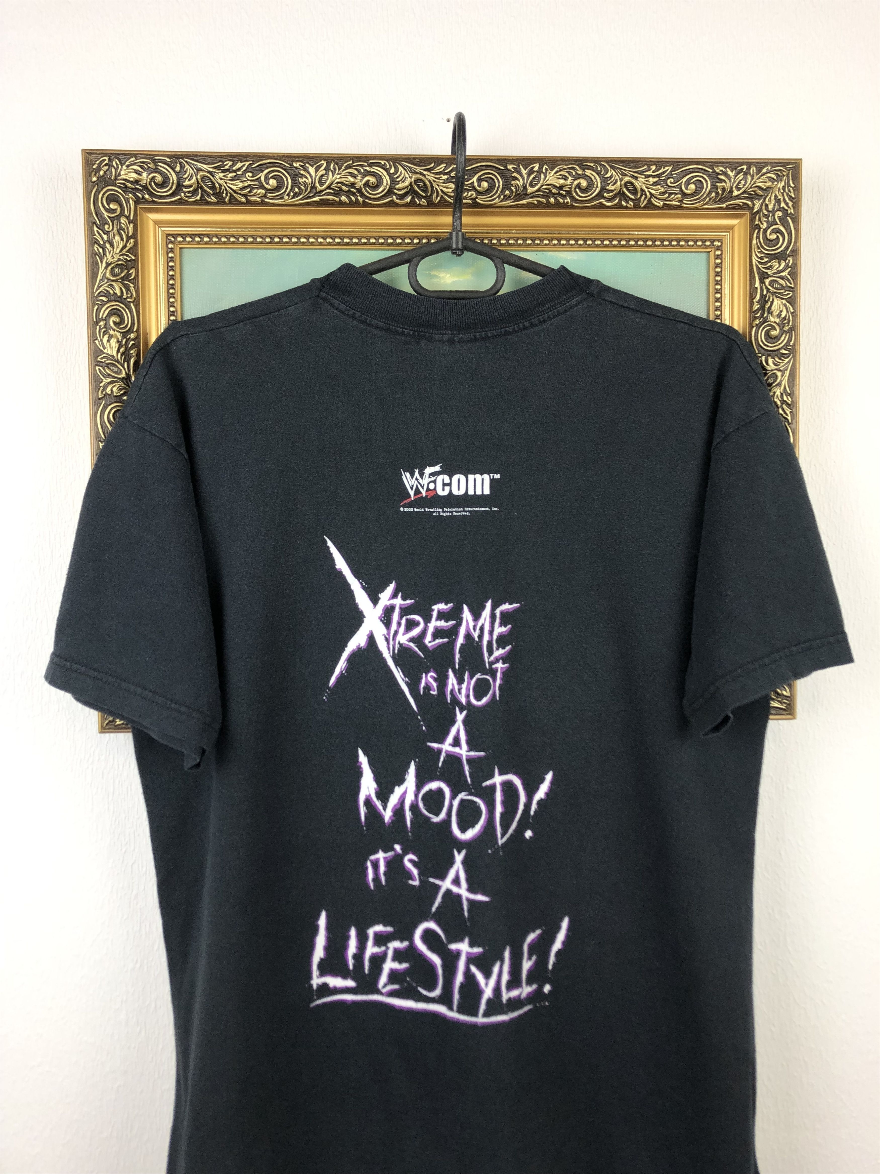 Vintage × WWE Vintage WWE Hardy Boyz Xtreme Not A Mood Lifestyle Shirt Tee Size US M / EU 48-50 / 2 - 7 Thumbnail