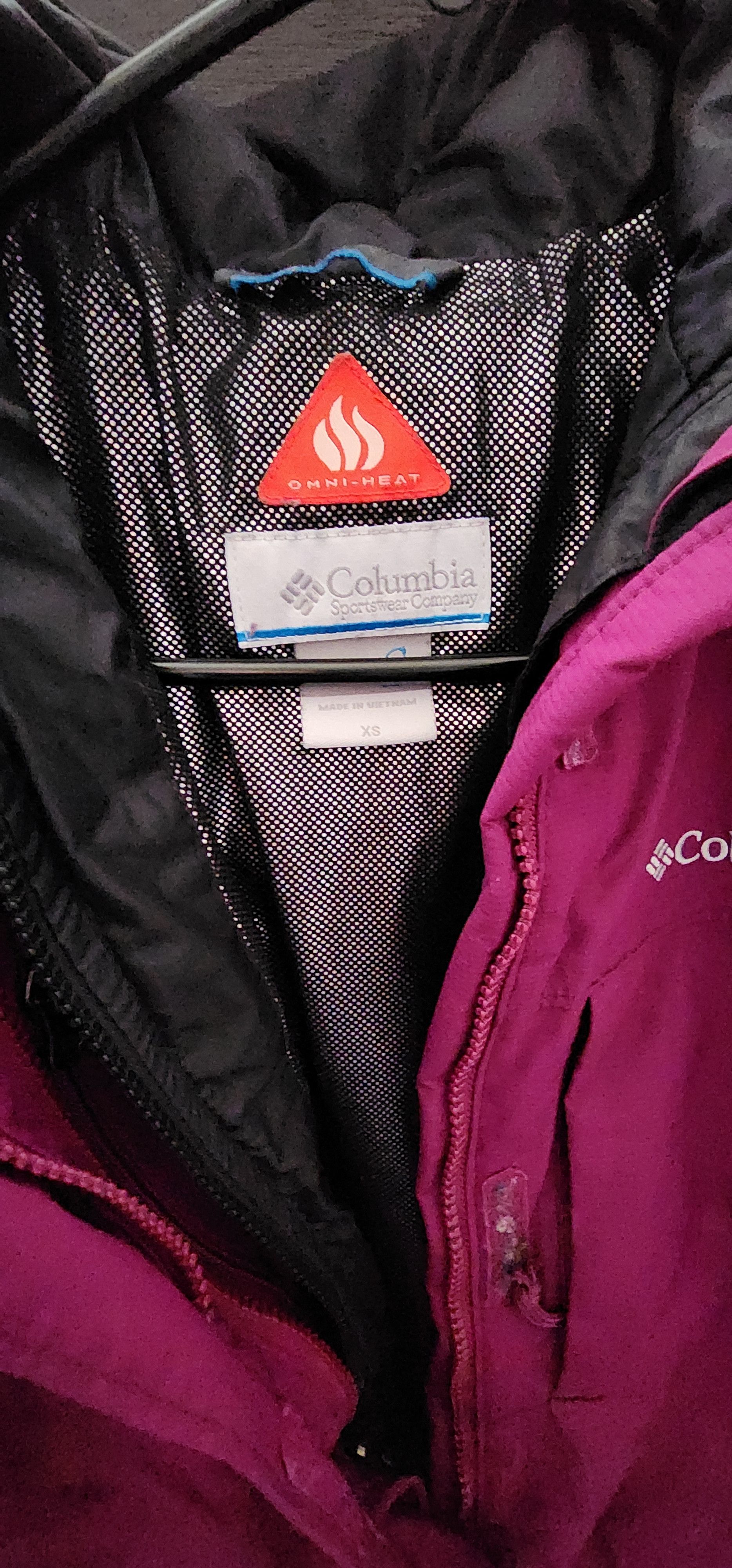 Columbia Columbia Interchange Omniheat 3-In-1 Berry Jacket Size XS Size XS / US 0-2 / IT 36-38 - 2 Thumbnail
