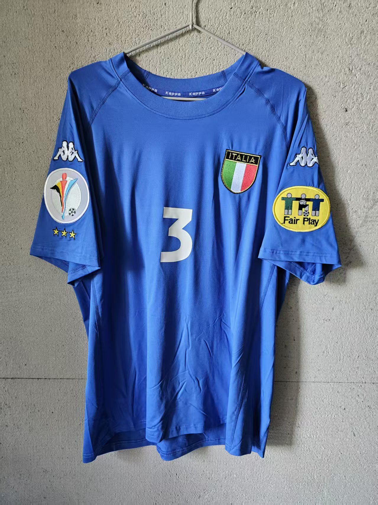 Other 2000 Italy #3 Paolo Maldini Jersey Size US S / EU 44-46 / 1 - 1 Thumbnail
