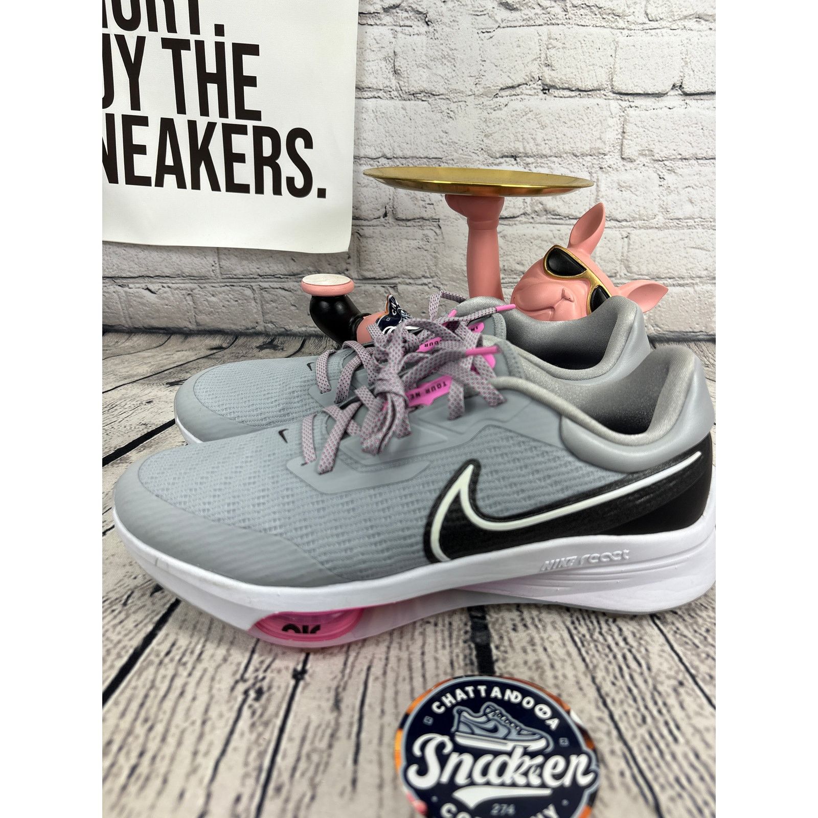 Nike Nike Air Zoom Infinity Tour NEXT% Golf Shoes Mens 10 Grey Size US 10 / EU 43 - 3 Thumbnail