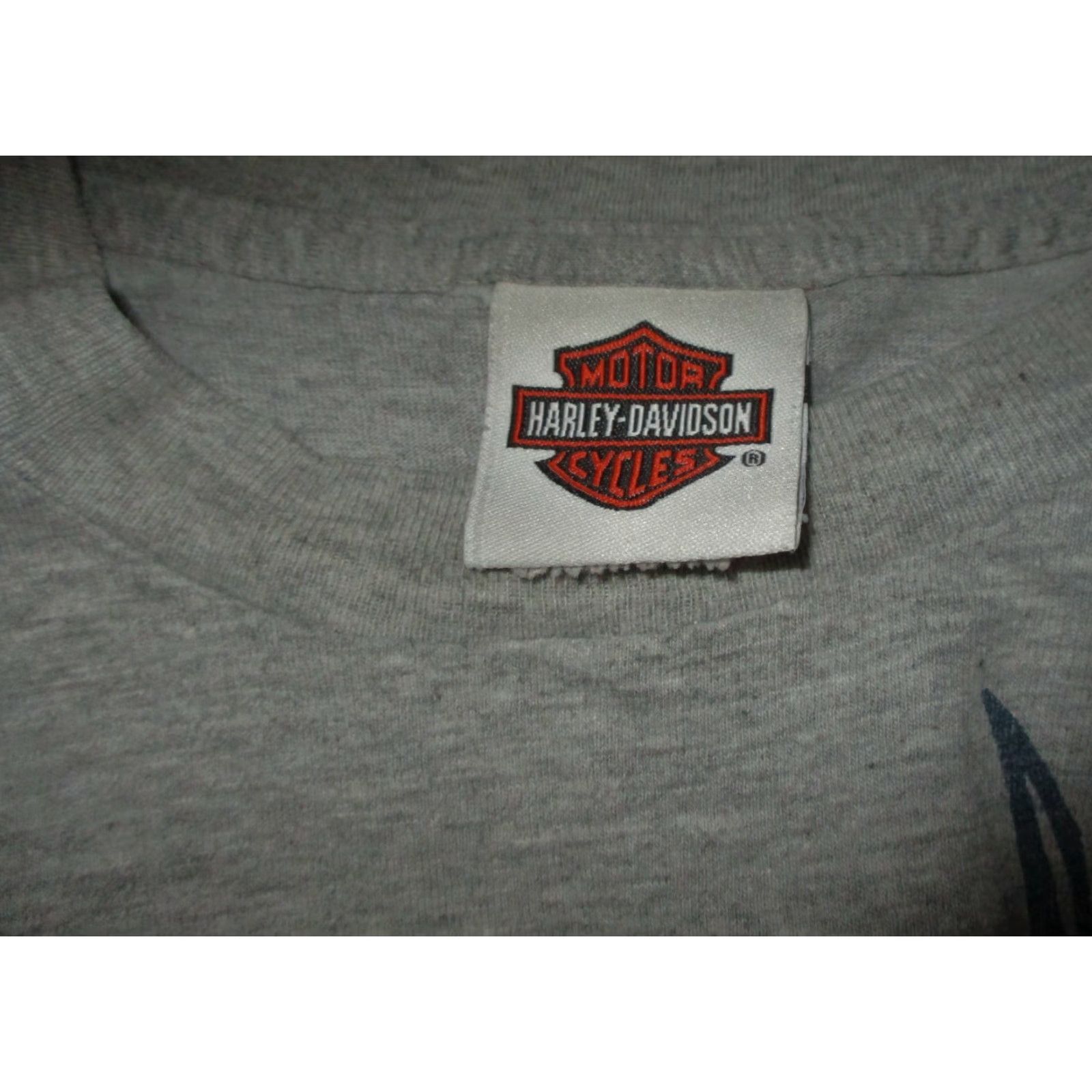 Harley Davidson HARLEY DAVIDSON Gray Short Sleeve T-Shirt Size M Size US M / EU 48-50 / 2 - 6 Thumbnail