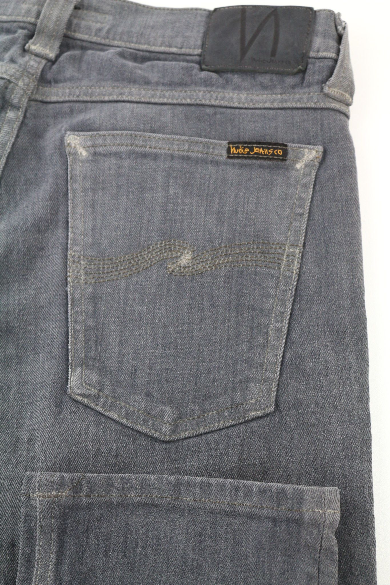 Nudie Jeans TIGHT LONG JOHN W31/L34 Organic Charcoal Jeans 80712 Size US 31 - 5 Thumbnail