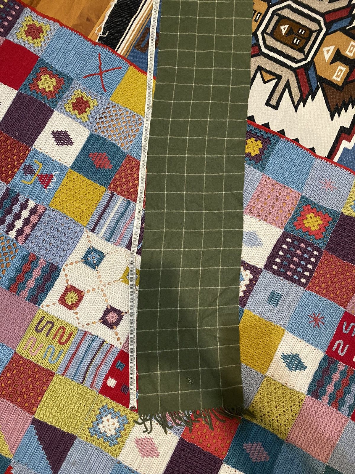 Bogner × Designer Bogner Rare Logo Baby Alpaca Wool Scarf Size ONE SIZE - 7 Thumbnail