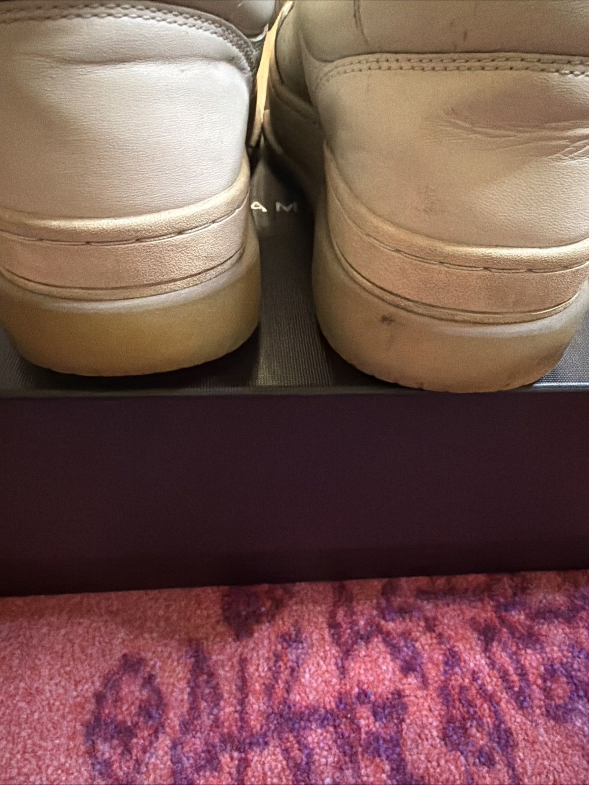 Amiri Amiri Stadium Low Alabaster Size 41 Mens Used Size US 9 / EU 42 - 9 Thumbnail