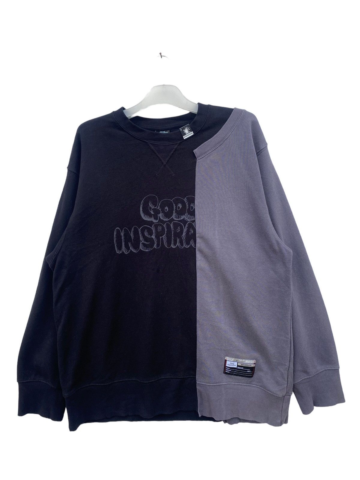 Maison MIHARA YASUHIRO Miharayasuhiro X GU Spellout Sweatshirt Size US XL / EU 56 / 4 - 2 Thumbnail