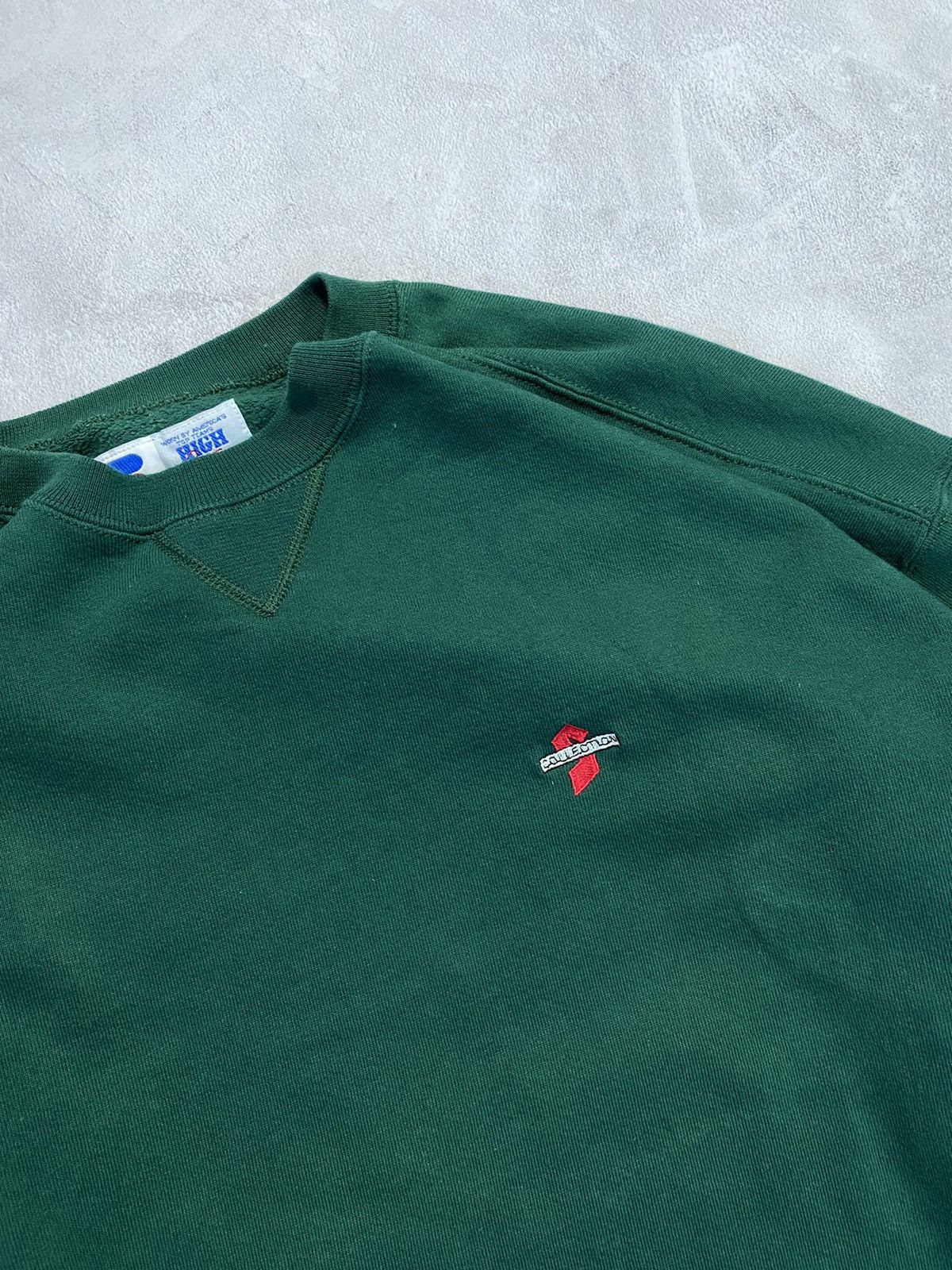Russell Athletic Vintage 90s sweater Russell Athletic Baggy Track Boxy fit 🌳🔥 Size US XXL / EU 58 / 5 - 5 Thumbnail