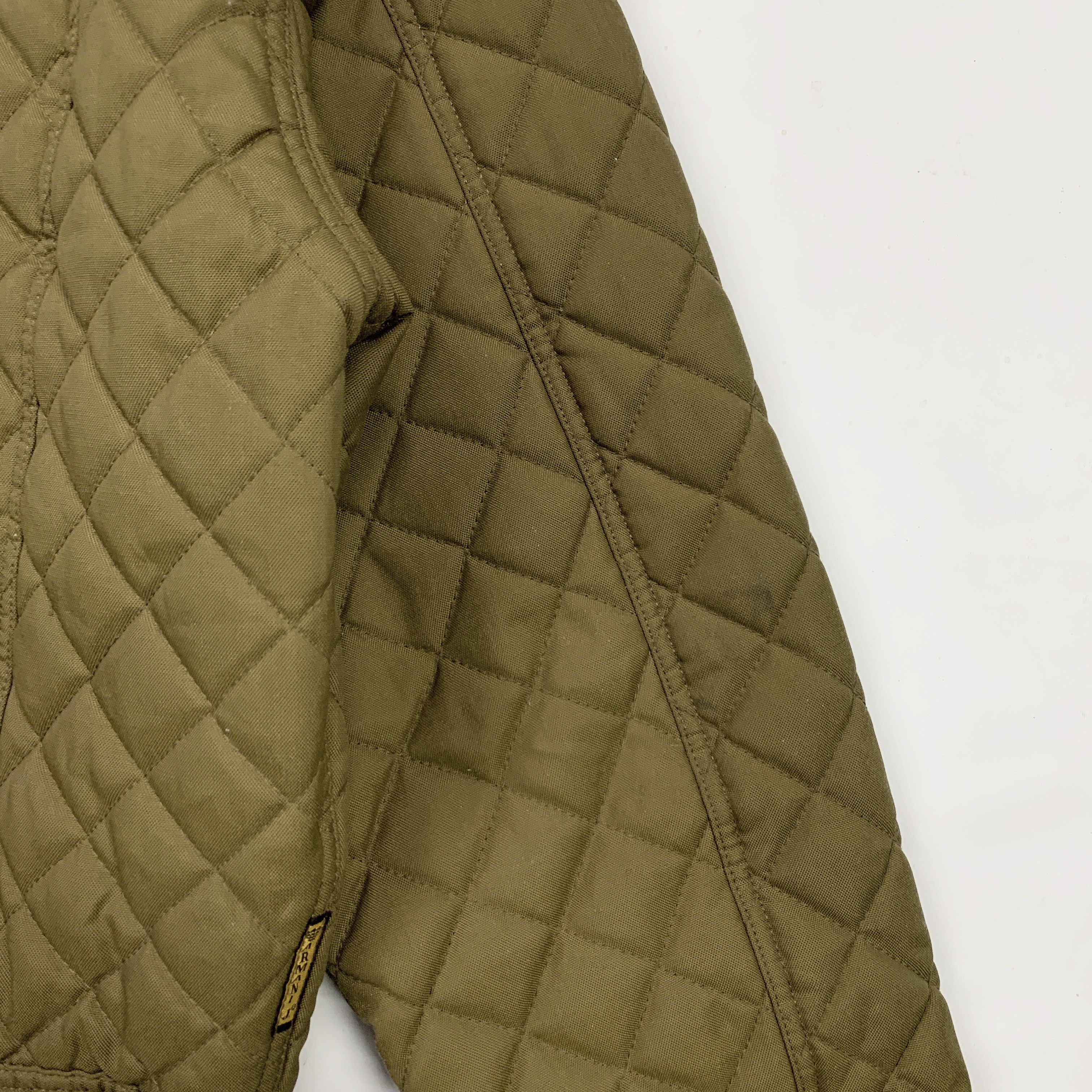 Armani 90s Quilted Nylon Trucker Jacket Size US M / EU 48-50 / 2 - 10 Thumbnail