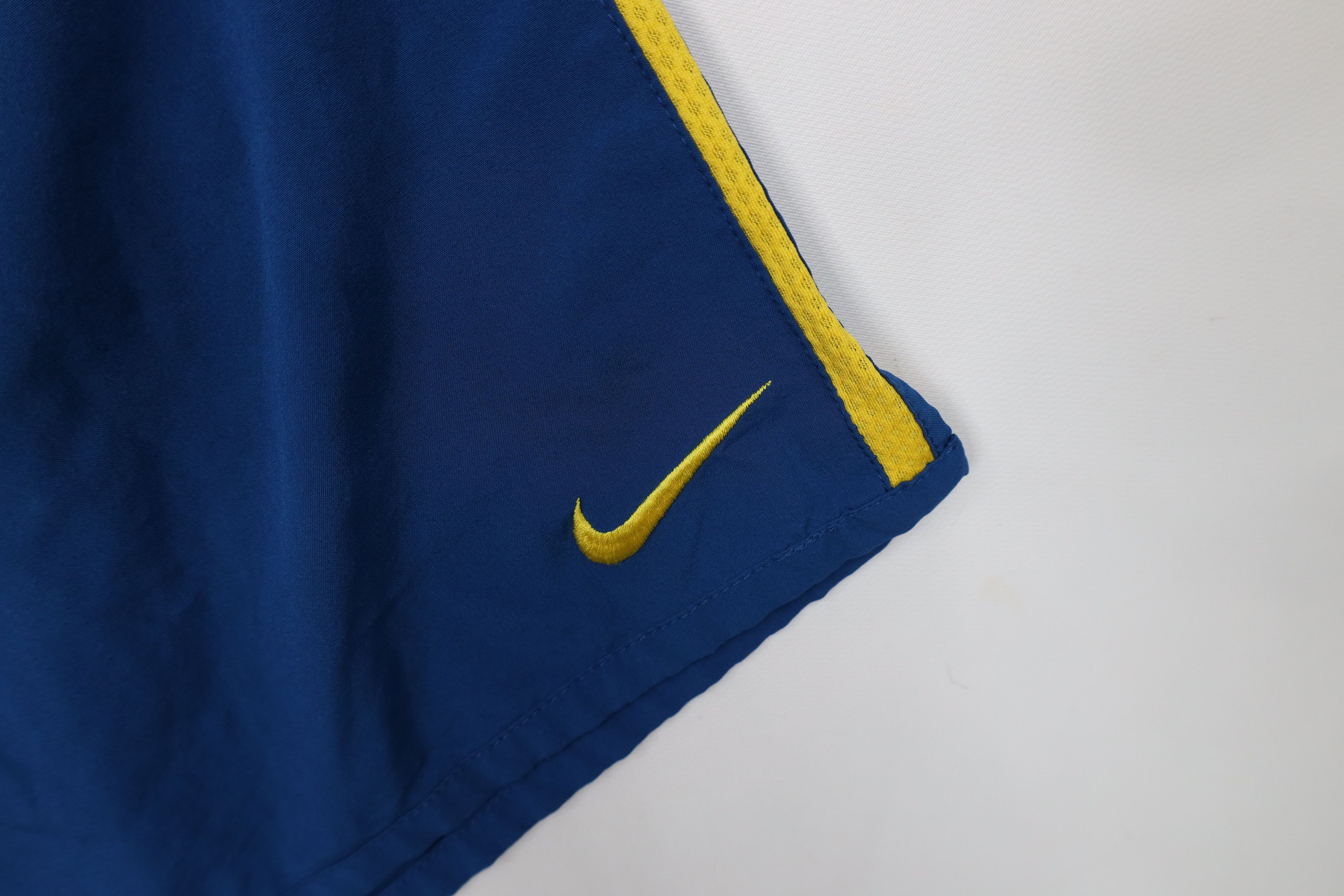 Nike Vintage Nike Scott Mini Swoosh Striped Lined Running Shorts Size US 34 / EU 50 - 5 Thumbnail