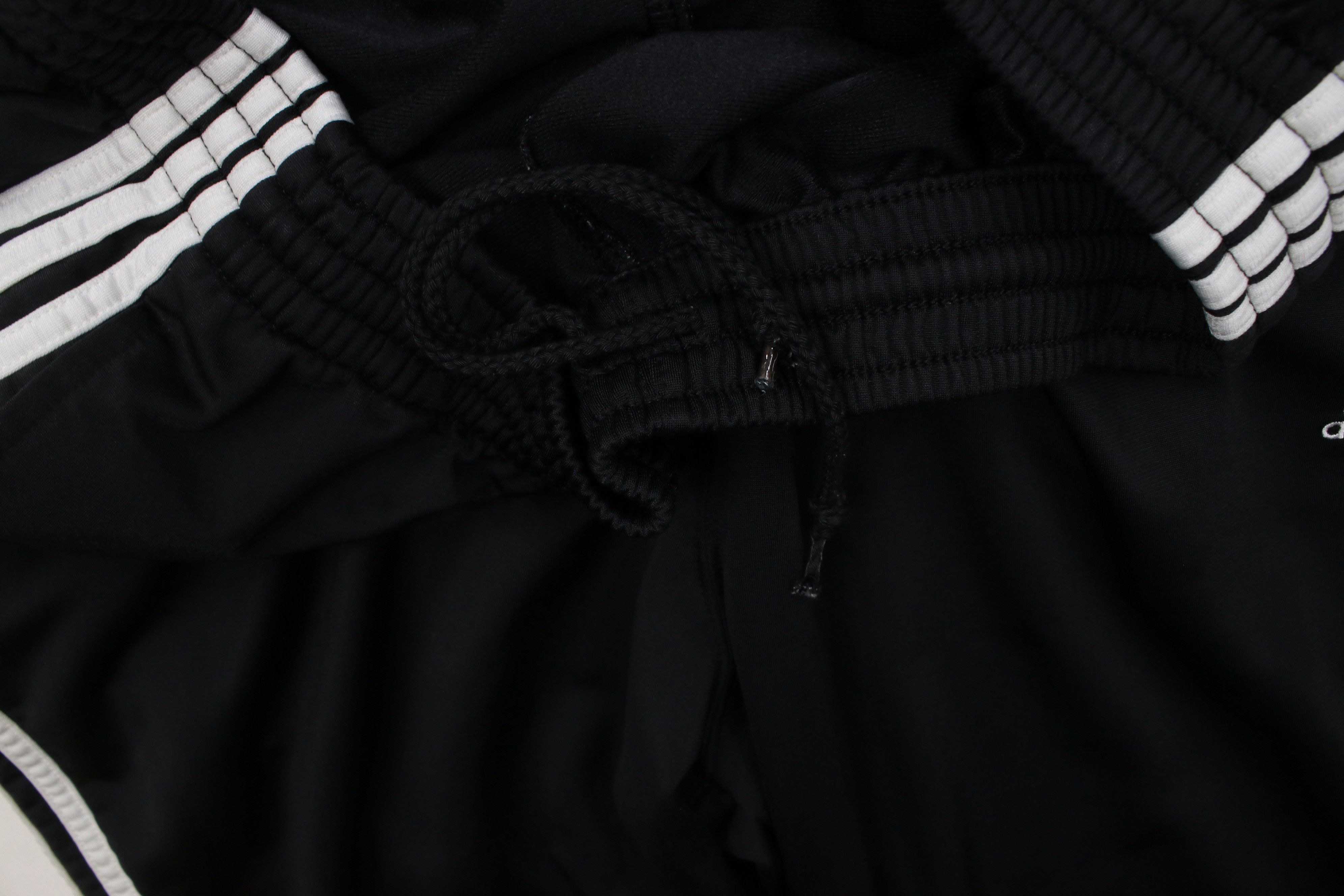 Adidas Vintage Y2K 2005 Adidas Wide Leg Sweatpants Pants Black Size US 34 / EU 50 - 7 Thumbnail