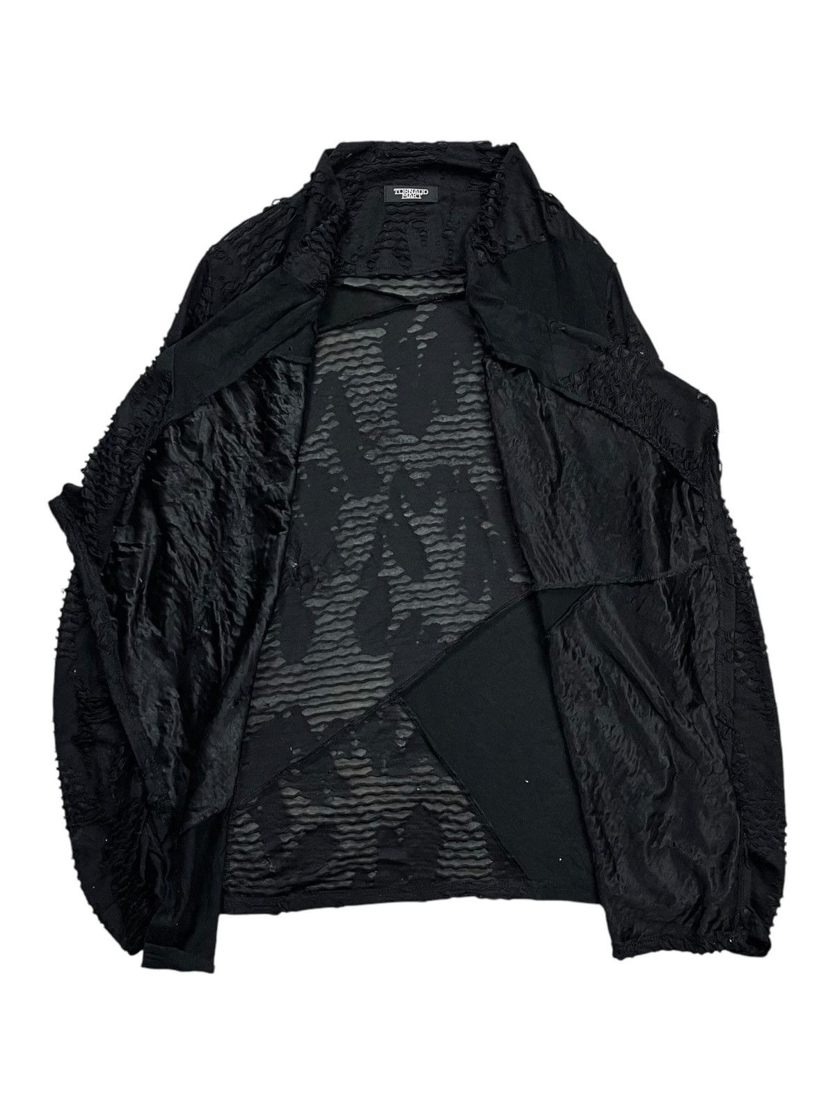 14th Addiction 2000s Tornado Mart - Snake Skin Texture Cardigan Size US M / EU 48-50 / 2 - 2 Thumbnail