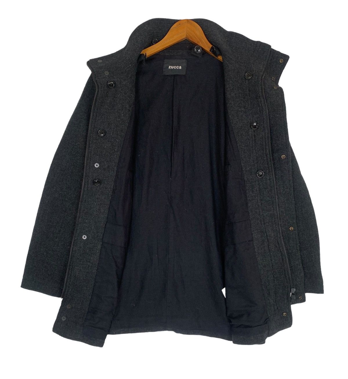 Designer × Issey Miyake × Zucca Zucca Issey Miyaki Designer Luxury Parka Jacket Size S Size S / US 4 / IT 40 - 6 Thumbnail