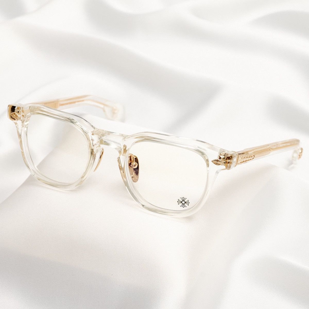 Chrome Hearts CHROME HEARTS CHIRP CHIRP-A CRYSTAL - 18KGP GLASSES Size ONE SIZE - 2 Thumbnail