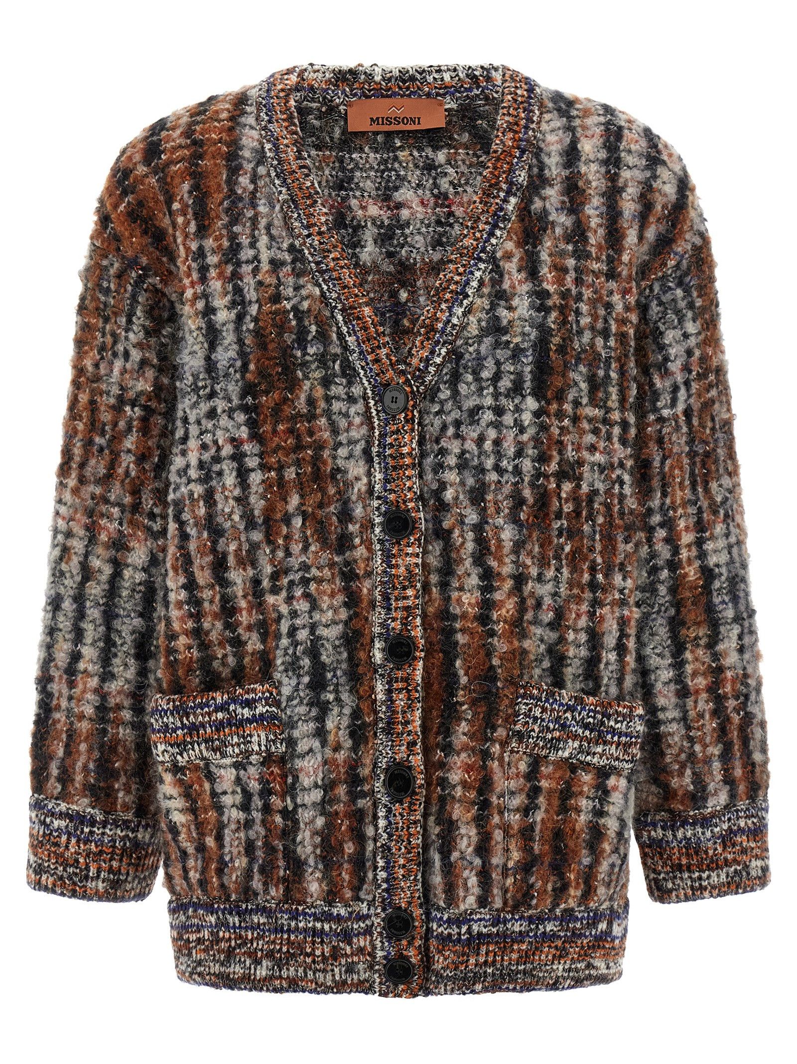 Missoni Bouclé Wool Cardigan Size XS / US 0-2 / IT 36-38 - 1 Thumbnail