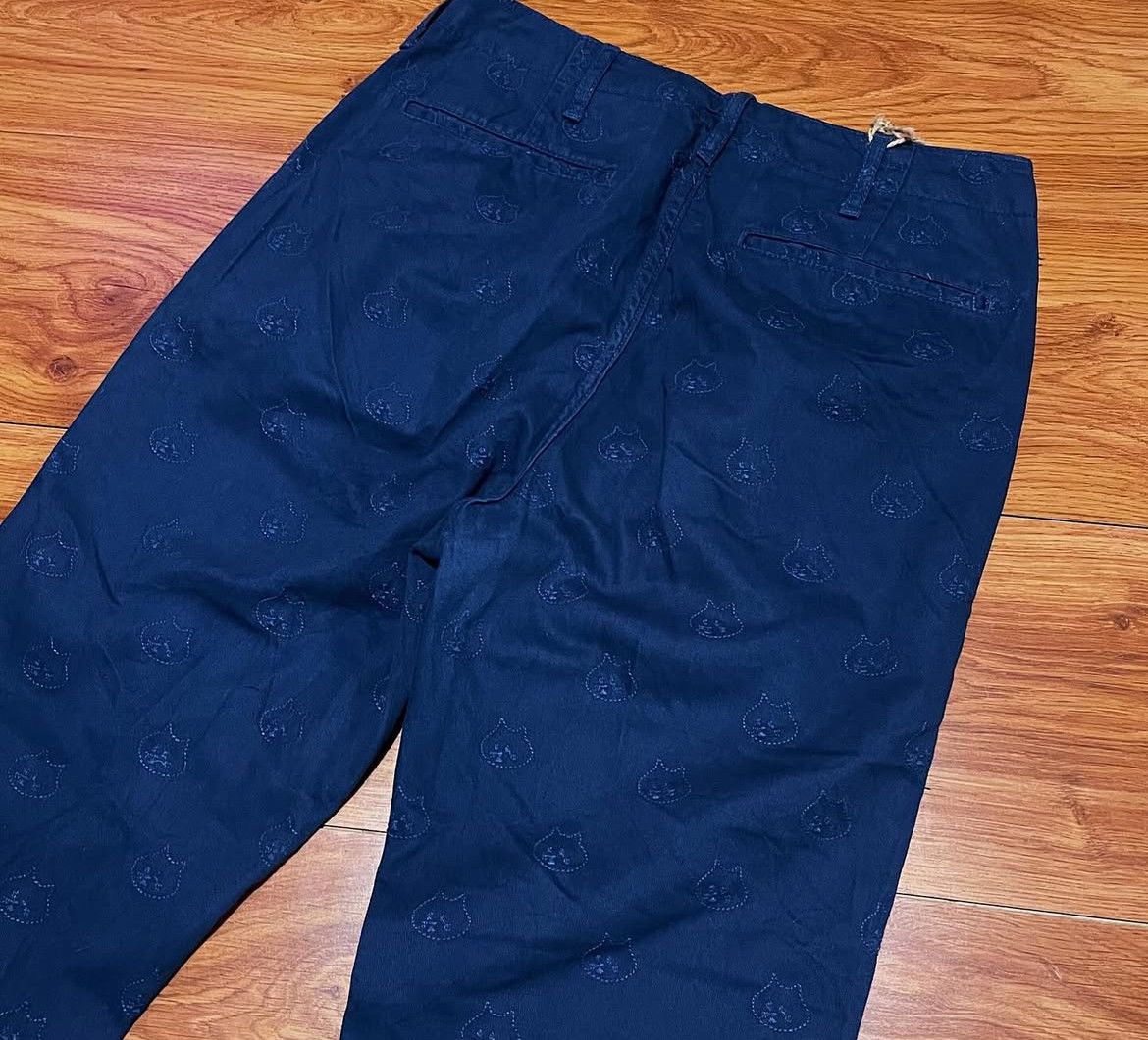 Ne-Net 2000s Nenet by Issey Miyake Embroidery Print Logo Pants Size US 29 - 4 Thumbnail