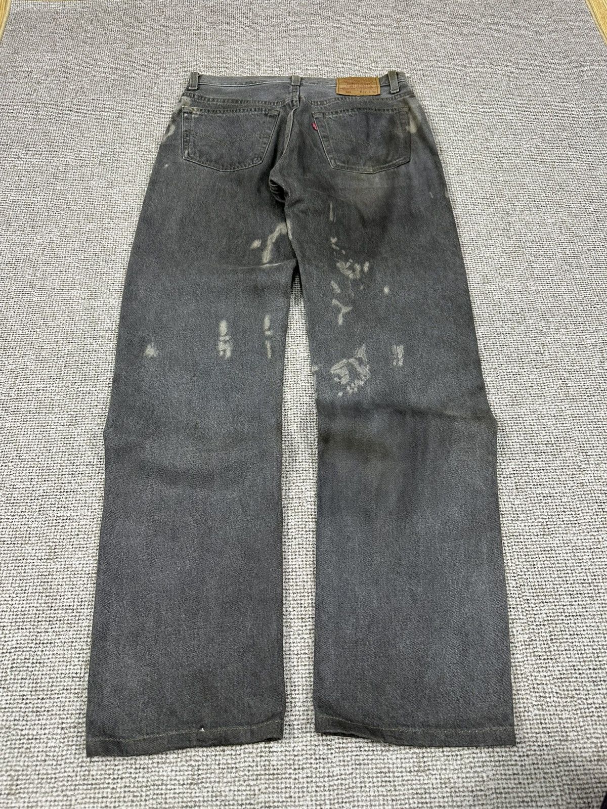 Levi's 90s Levis 501 Usa Grey Bleach Effect W30 D760 Size US 30 / EU 46 - 2 Thumbnail