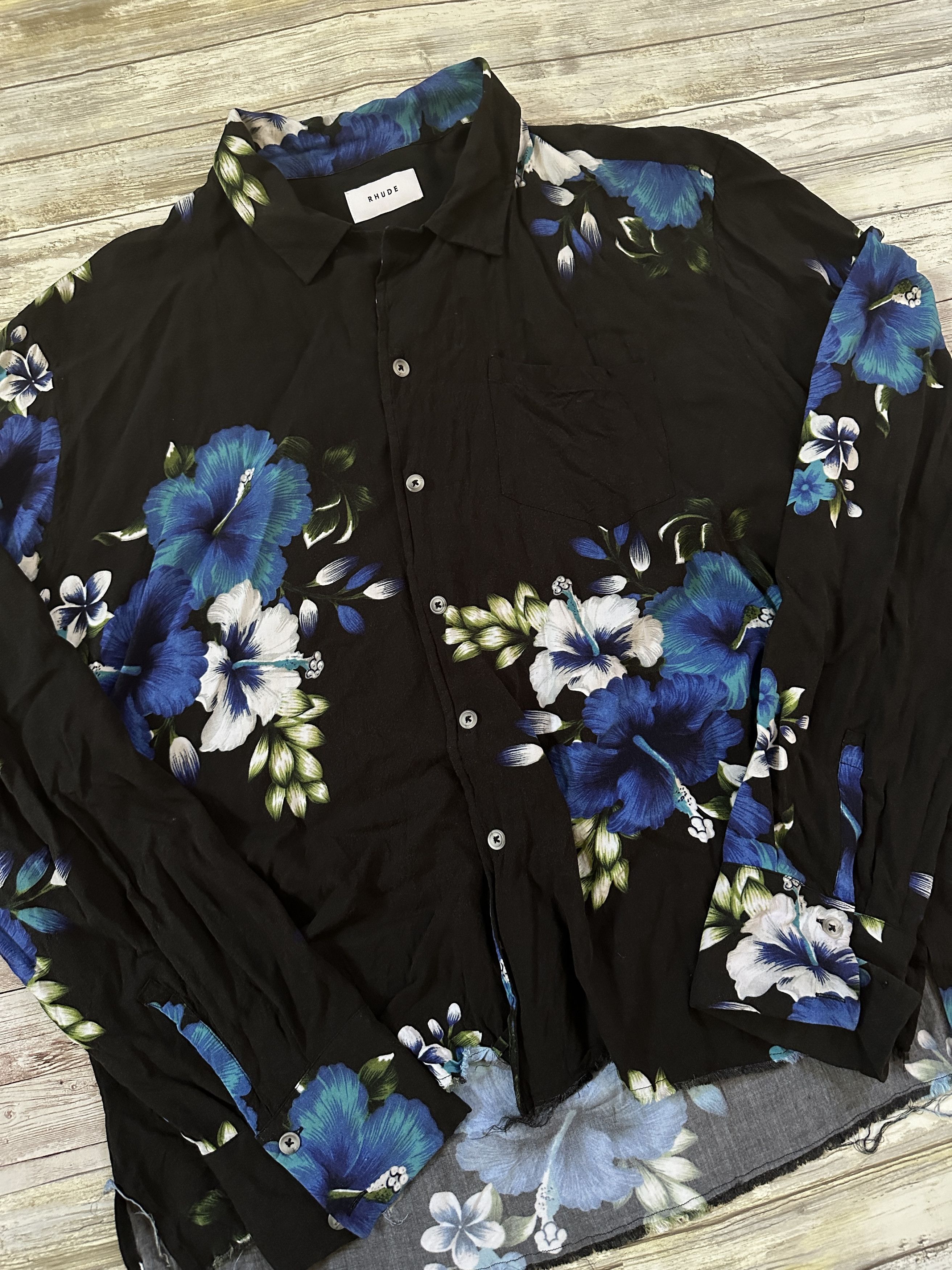 Rhude Floral Voile Shirt Size US L / EU 52-54 / 3 - 1 Thumbnail