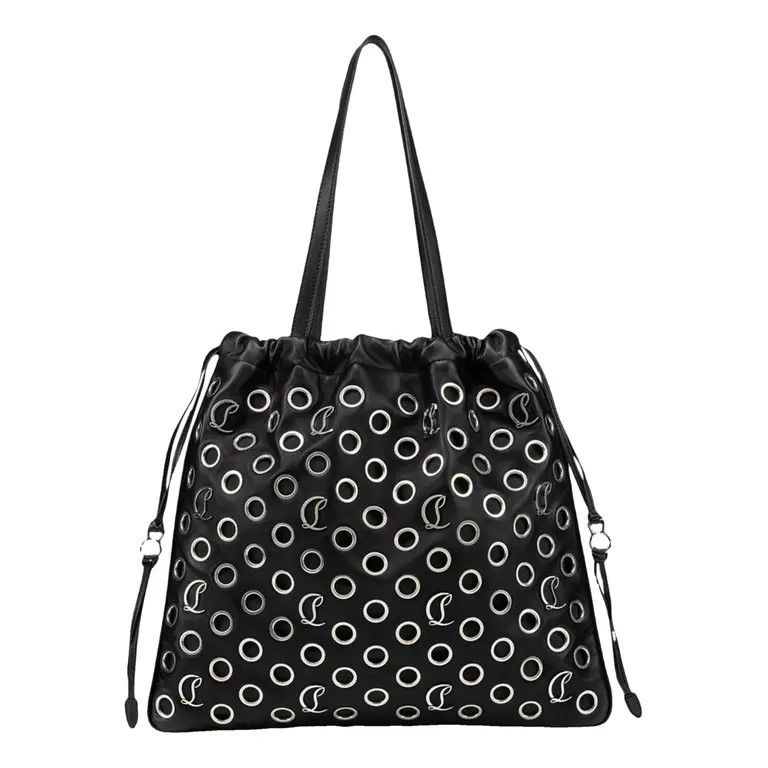 Christian Louboutin o1w1db10325 Tote Bags in white black Size ONE SIZE - 3 Thumbnail