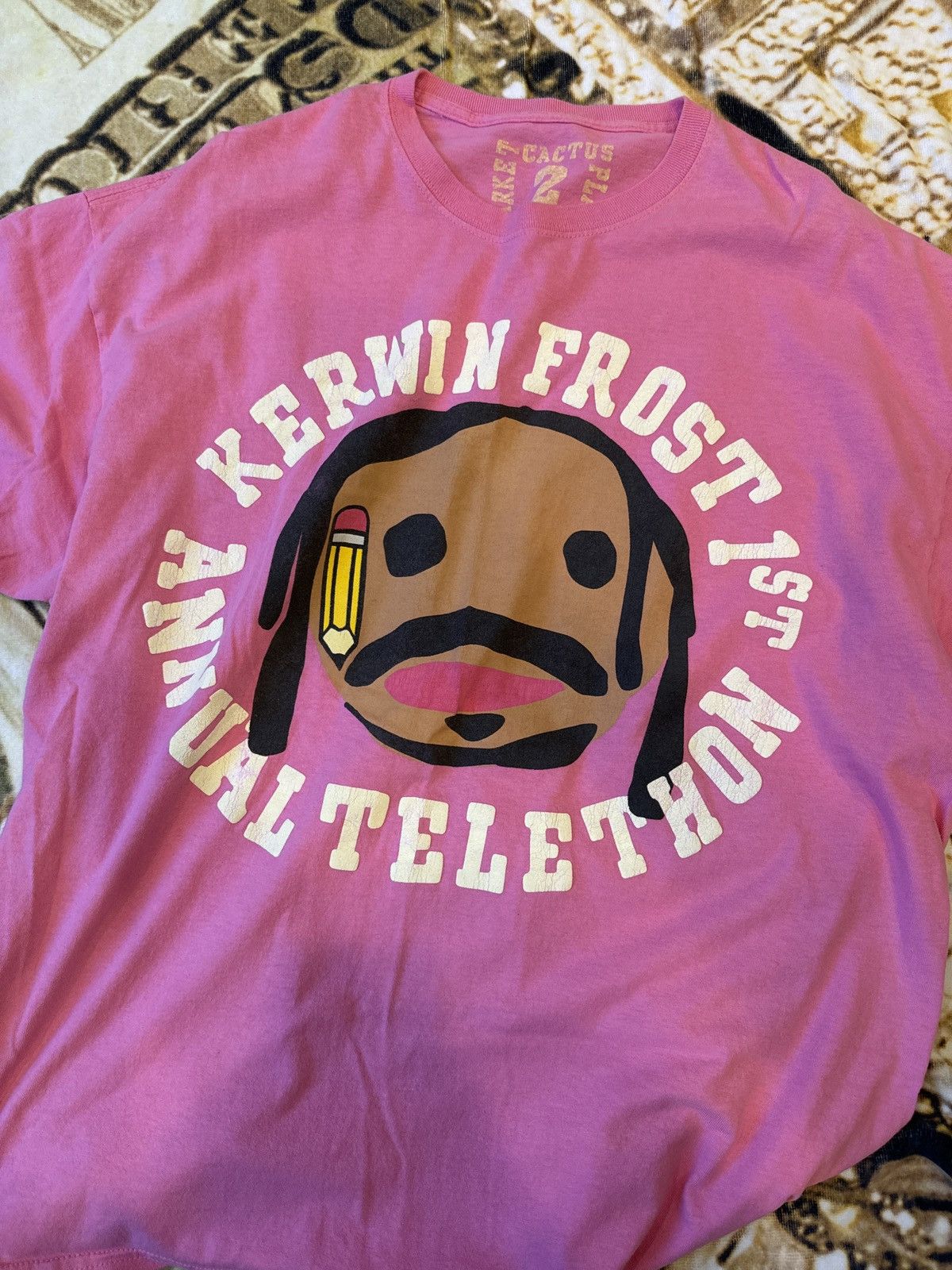 Cactus Plant Flea Market Derwin Frost Cpfm 1st annual Telethon Tee Size US XXL / EU 58 / 5 - 1 Thumbnail