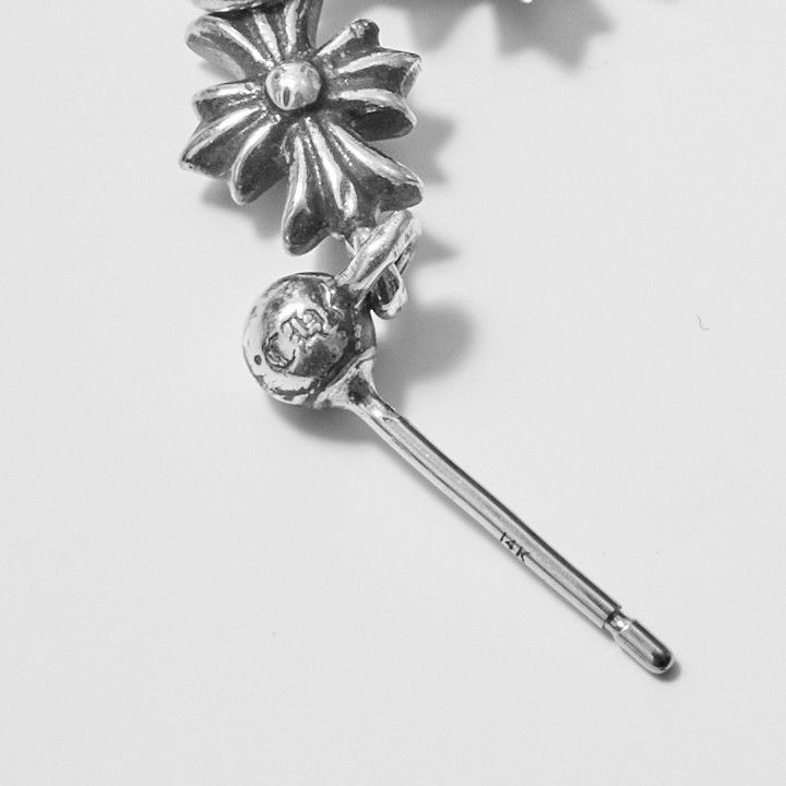 Chrome Hearts CHROME HEARTS Tiny E CH Plus Drop 5 Earring Size ONE SIZE - 3 Thumbnail
