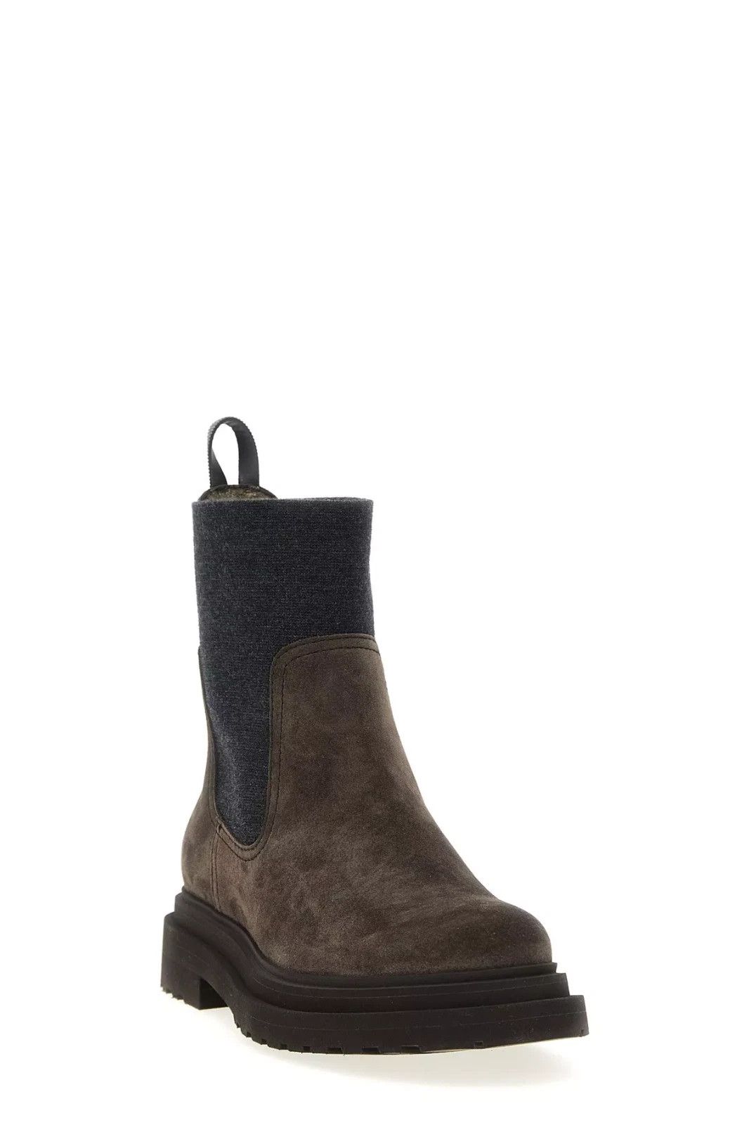 Brunello Cucinelli BRUNELLO CUCINELLI Brown Suede Ankle Boots New & Authentic Size US 8 / IT 38 - 2 Thumbnail