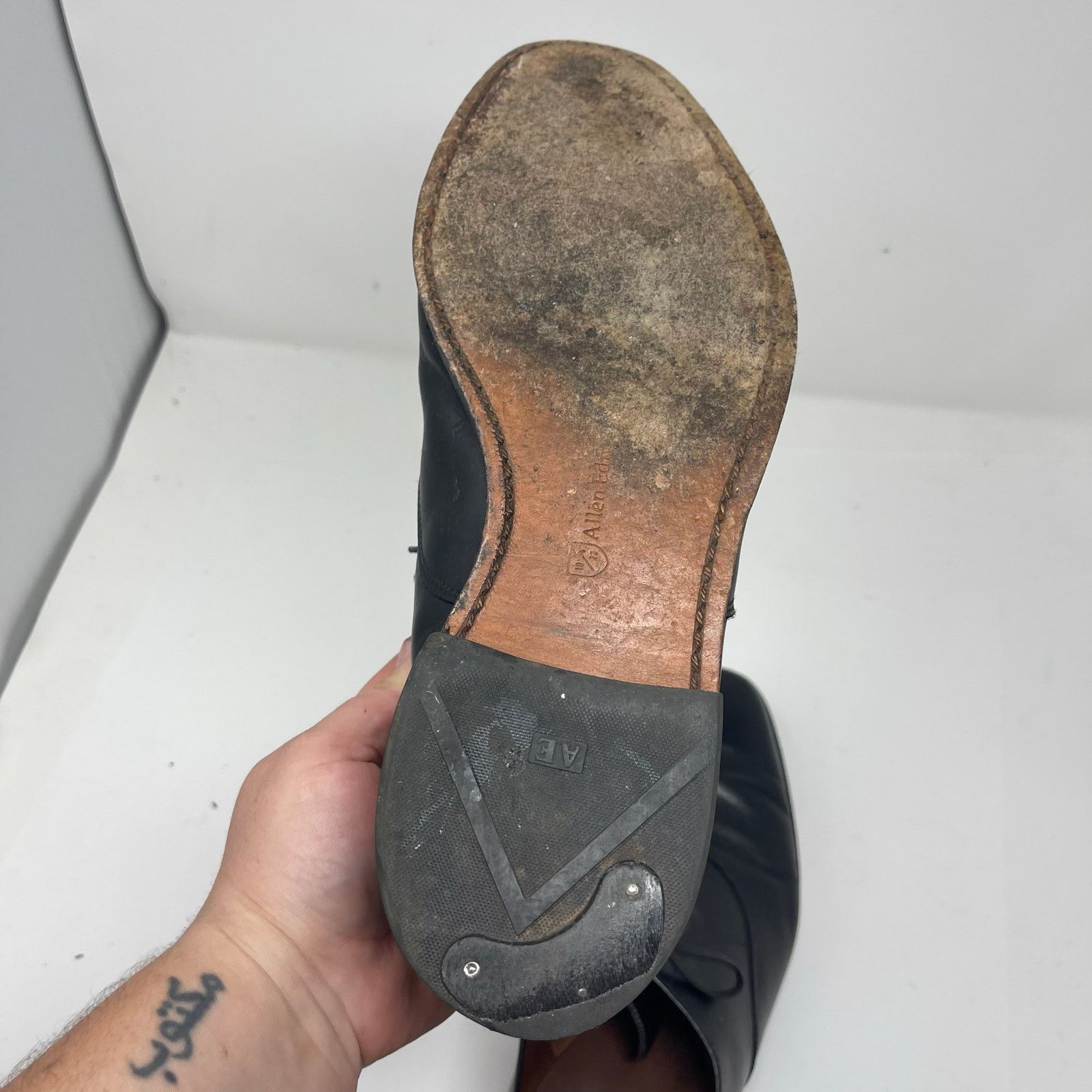 Allen Edmonds Allen Edmonds Carlyle Plain Toe Oxford shoes black leather Size US 9.5 / EU 42-43 - 9 Thumbnail