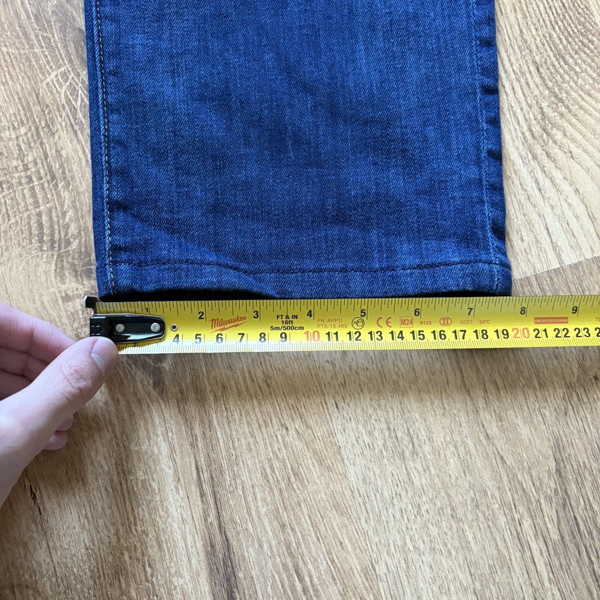 7 For All Mankind 7 For All Man Kind Mens Blue Jeans size 36x30 Slim made USA Size US 36 / EU 52 - 7 Thumbnail