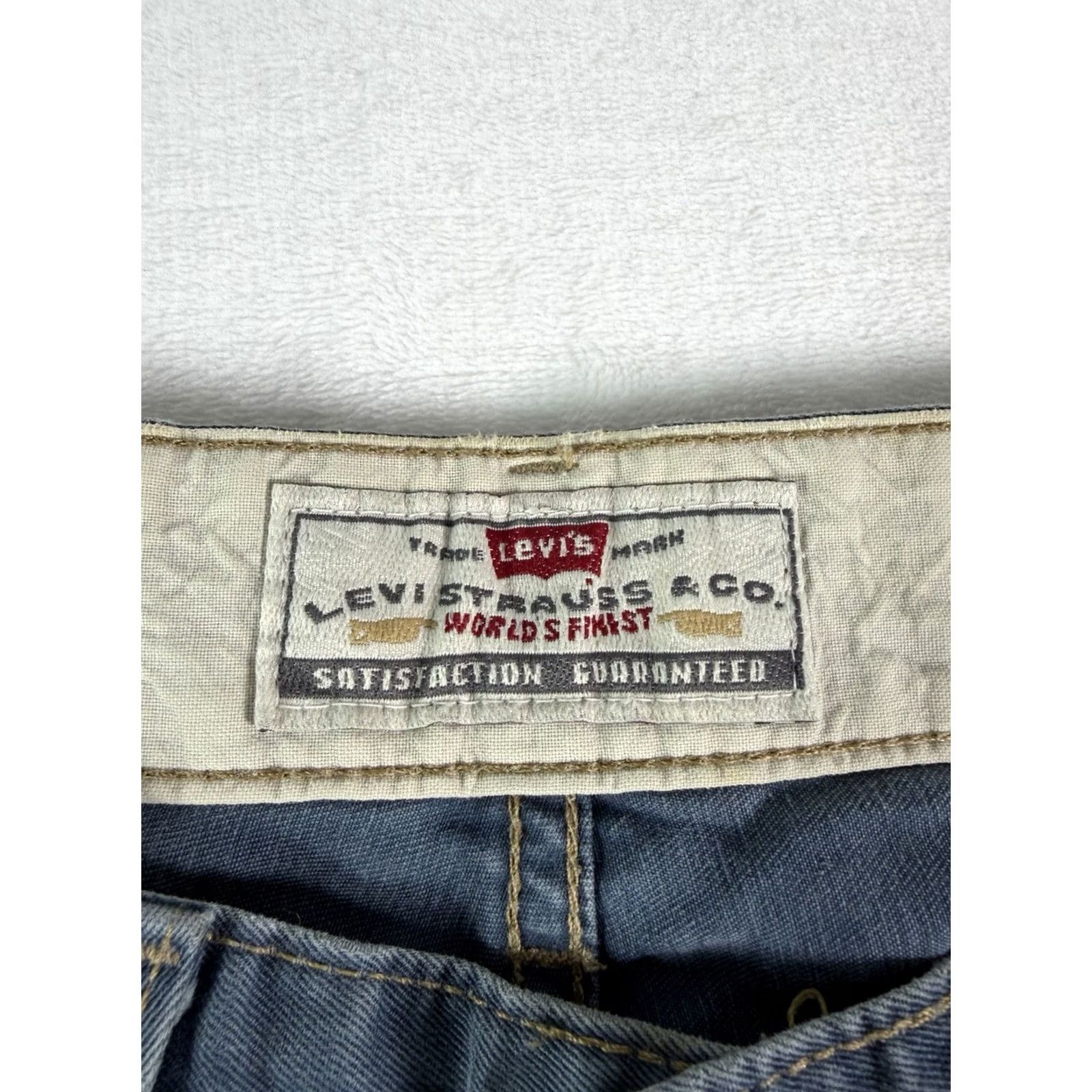 Levi's VINTAGE Levi's 501 34x34 Black Tab Jeans Denim Relaxed Men 90s Grunge Blue 34Inseam Mens Jeans Size US 34 / EU 50 - 2 Thumbnail
