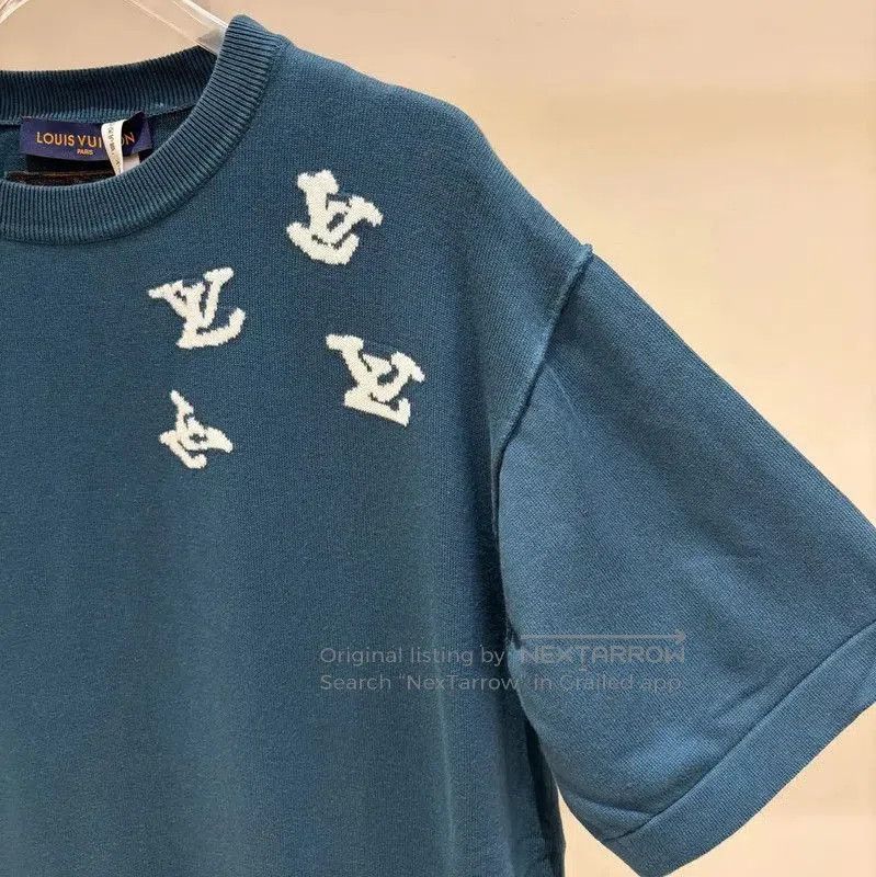 Louis Vuitton Louis Vuitton Summer Cotton Embroidered T-Shirt . Size US L / EU 52-54 / 3 - 3 Thumbnail