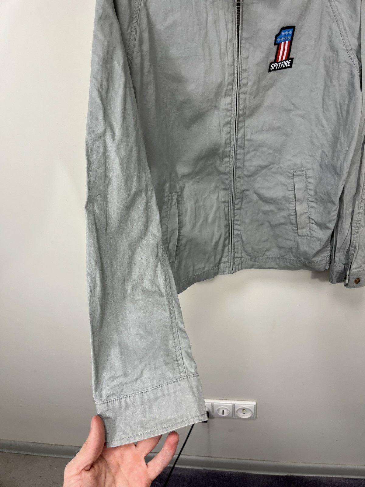 Spitfire Vintage Spitfire NEW Hype Y2K Gray Skate Jacket Size US M / EU 48-50 / 2 - 10 Thumbnail