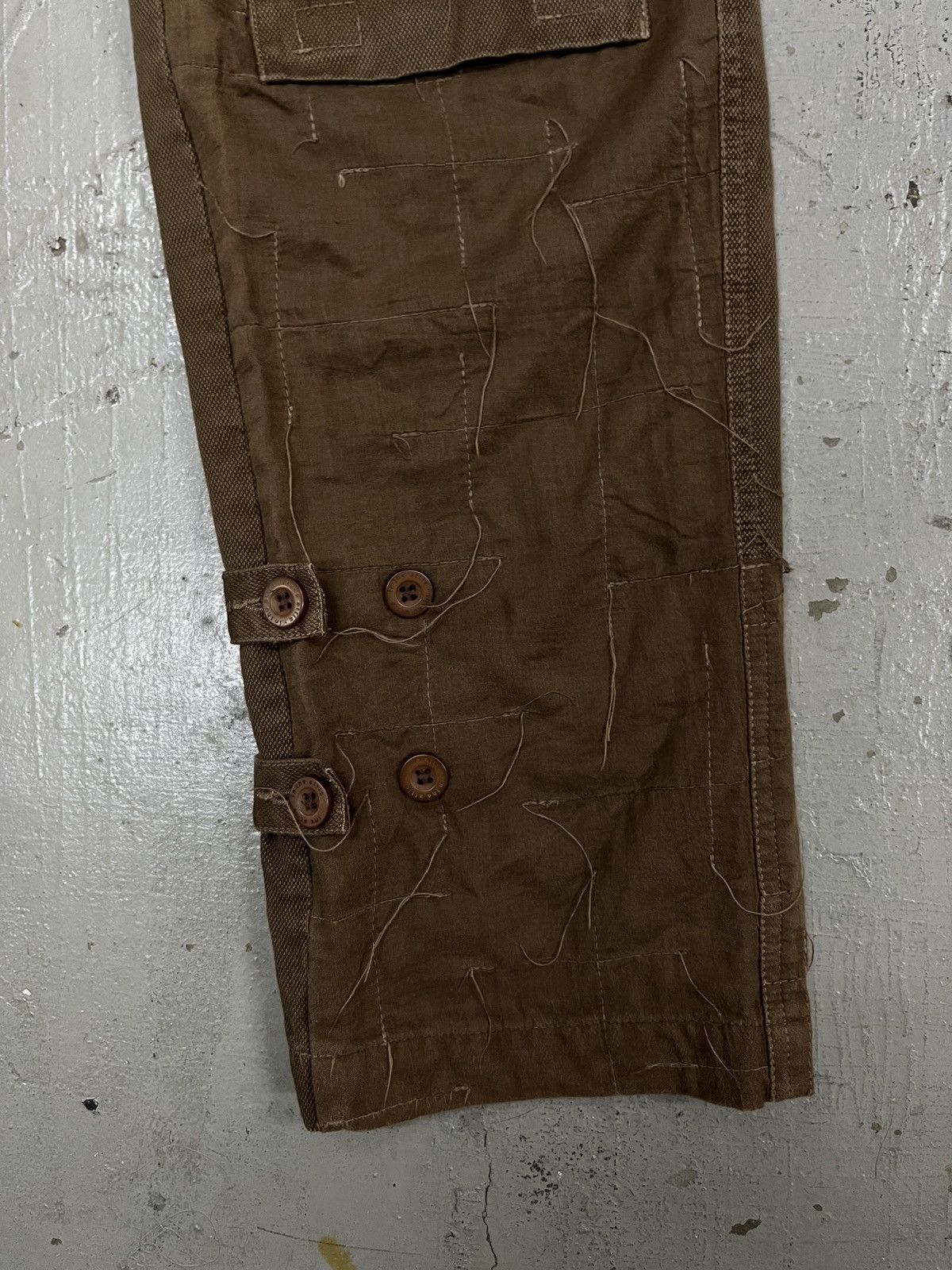 Greg Lauren In The Attic Bondage Cargo Hemp Patchwork Greg Lauren Style Size US 33 - 7 Thumbnail