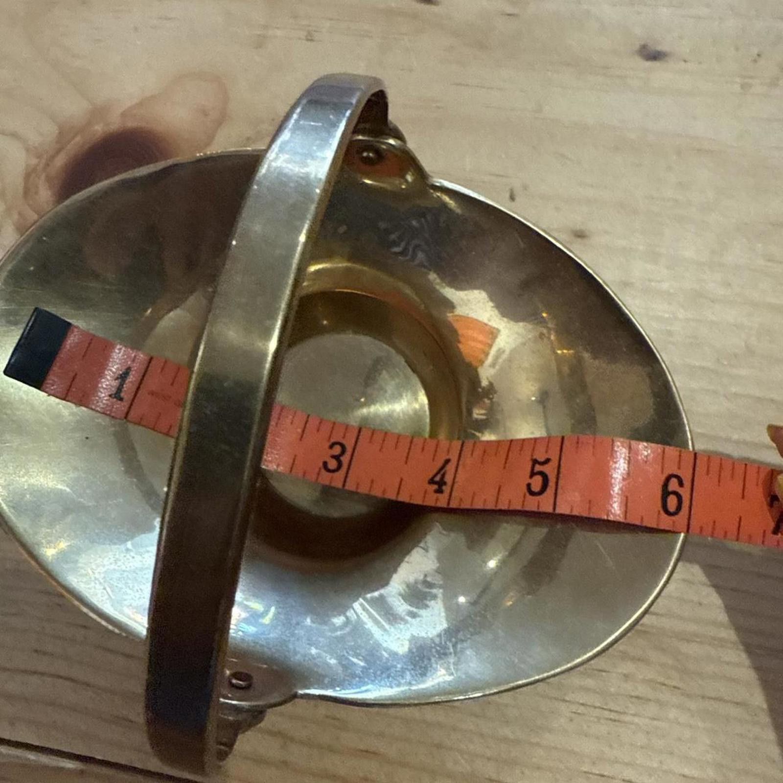 Other Vintage Oblong Handled Open Brass Basket Size ONE SIZE - 5 Thumbnail