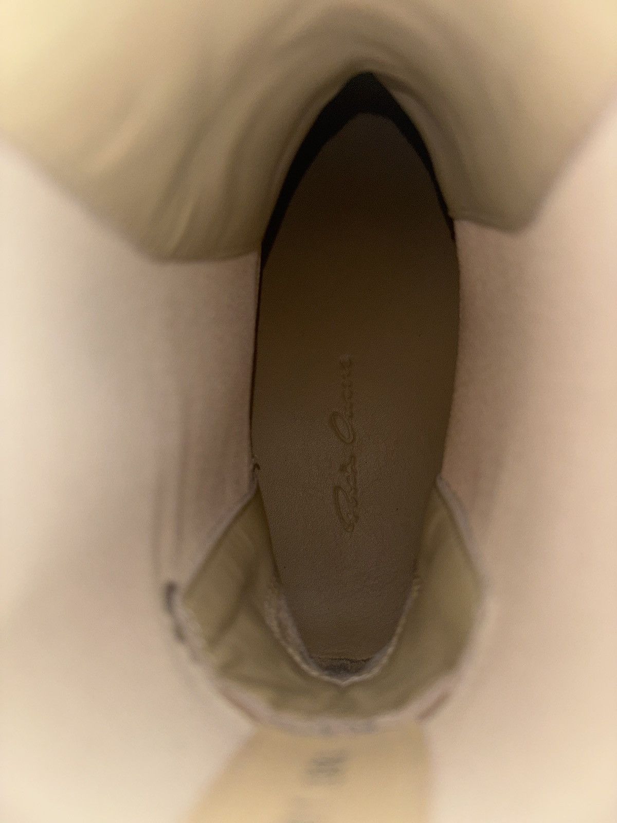 Rick Owens Rick Owens Beatle Bozo Tractor Vanilla Size US 9.5 / IT 39.5 - 6 Thumbnail