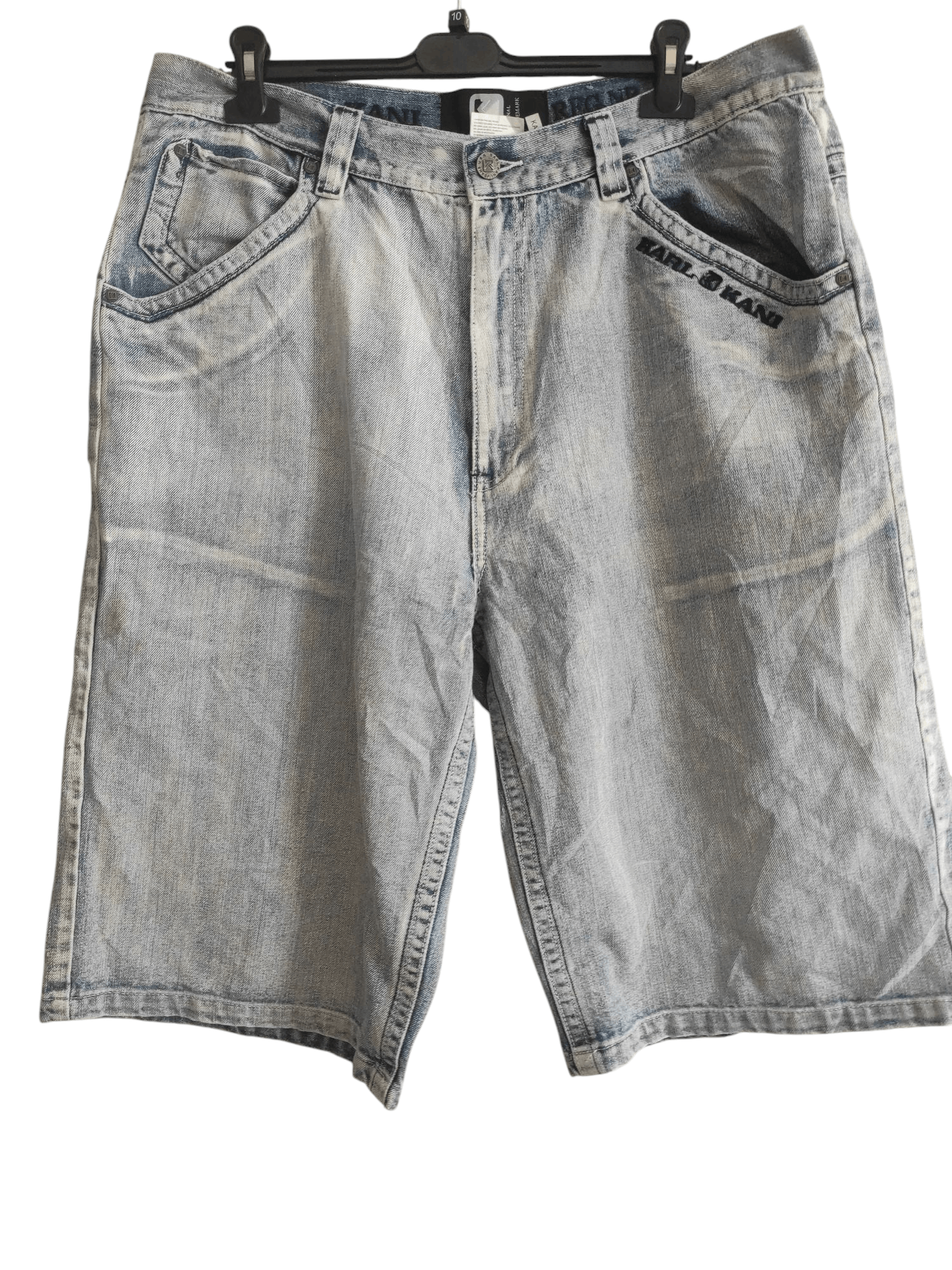 Karl Kani KARL KANI Hip Hop Baggy Denim Shorts Jeans 90s Size 38 Size US 38 / EU 54 - 3 Thumbnail