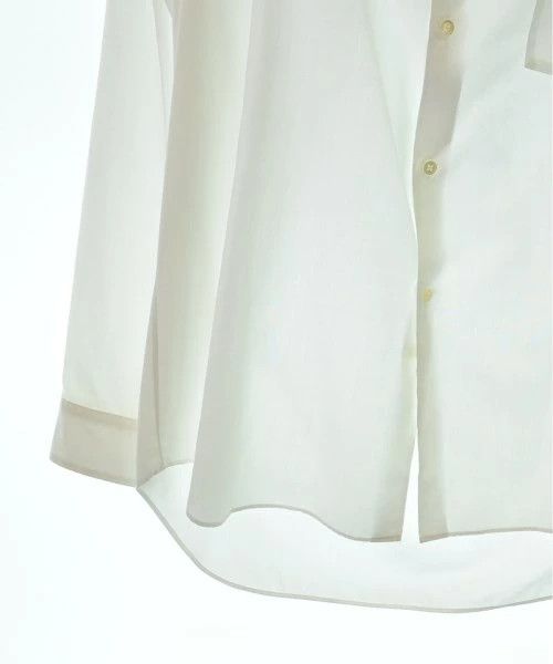 Comme des Garcons Homme Plus Shirt Long Sleeve Button Up Chest Pocket Plain White Size US M / EU 48-50 / 2 - 4 Thumbnail